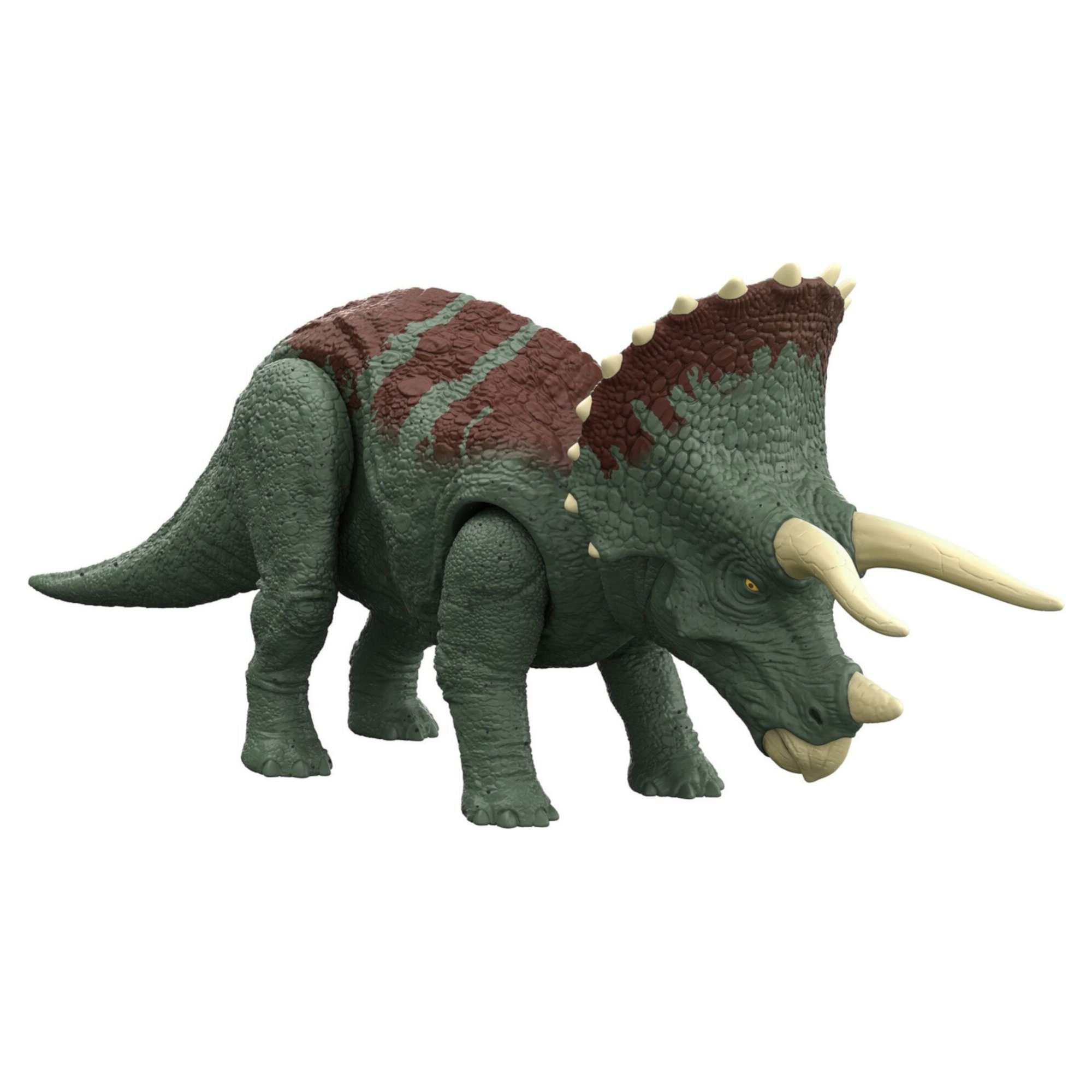 Jurassic World: Dominion Roar Strikers Triceratops Dinosaur Figure 4 Year & Older Jurassic World