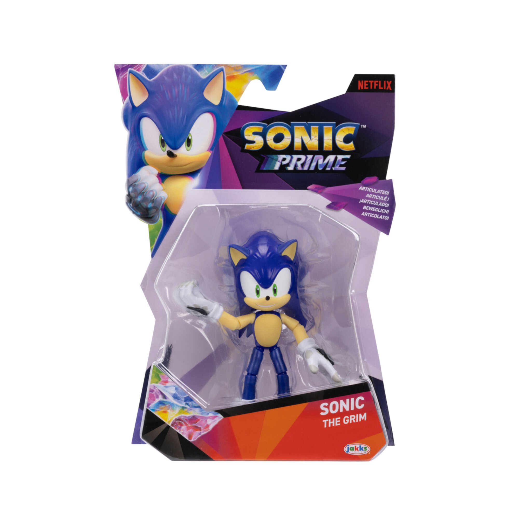 Sonic Prime - 5" Articulated Figure - Sonic - The Grim Sonic