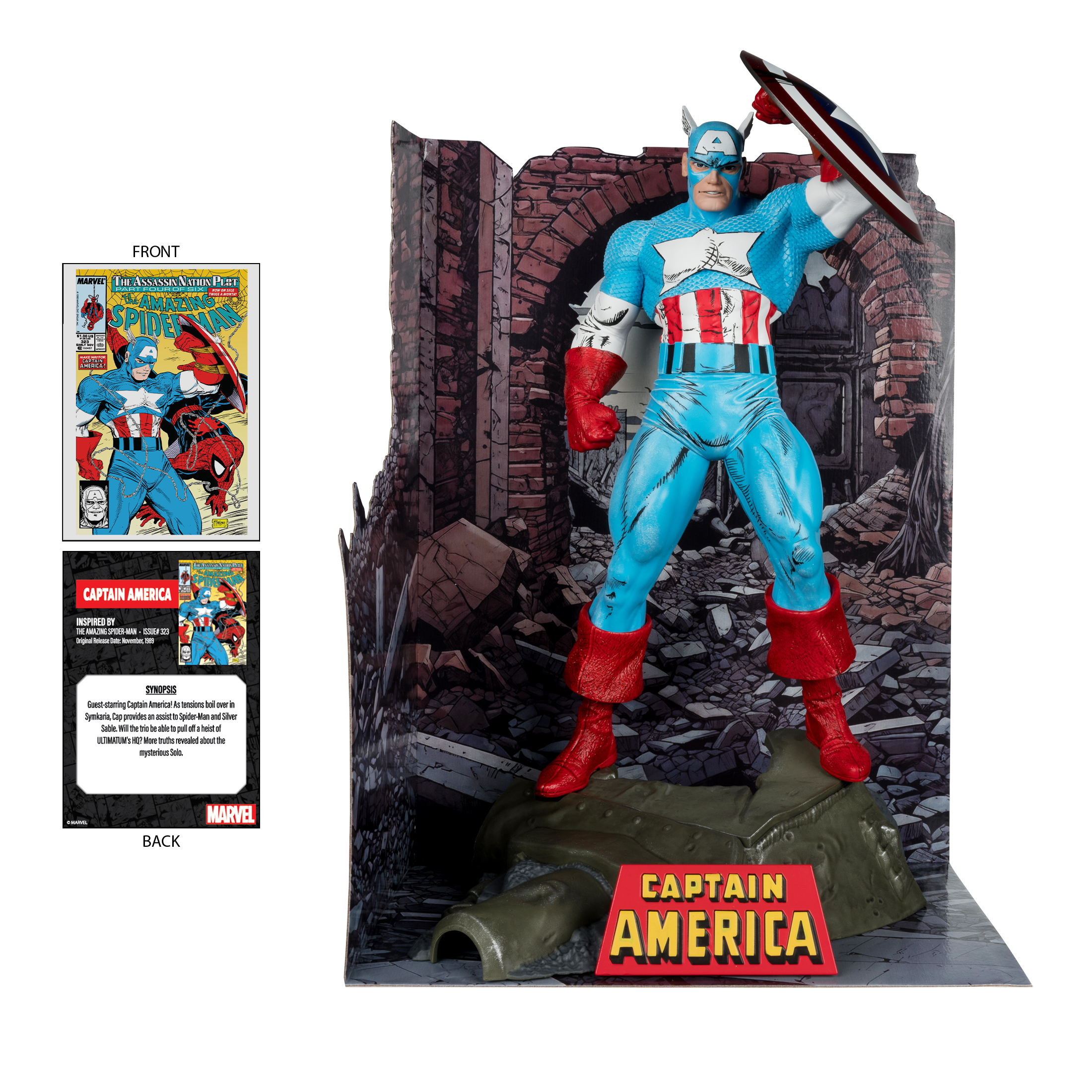 Marvel Collection 1:6th scale - 12in - Captain America - McFarlane Toys Marvel