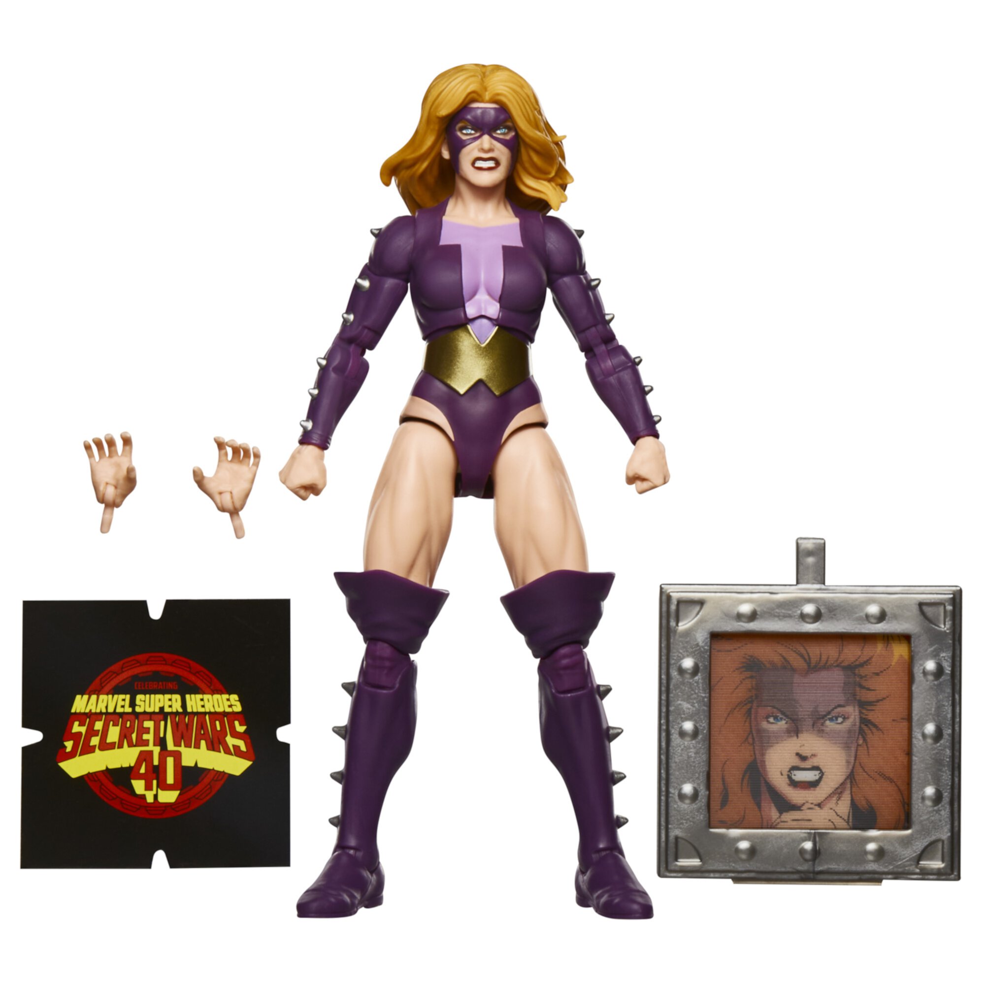 Marvel Legends Series Secret Wars Titania, Retro Marvel Comics Collectible Action Figure (6”) Marvel