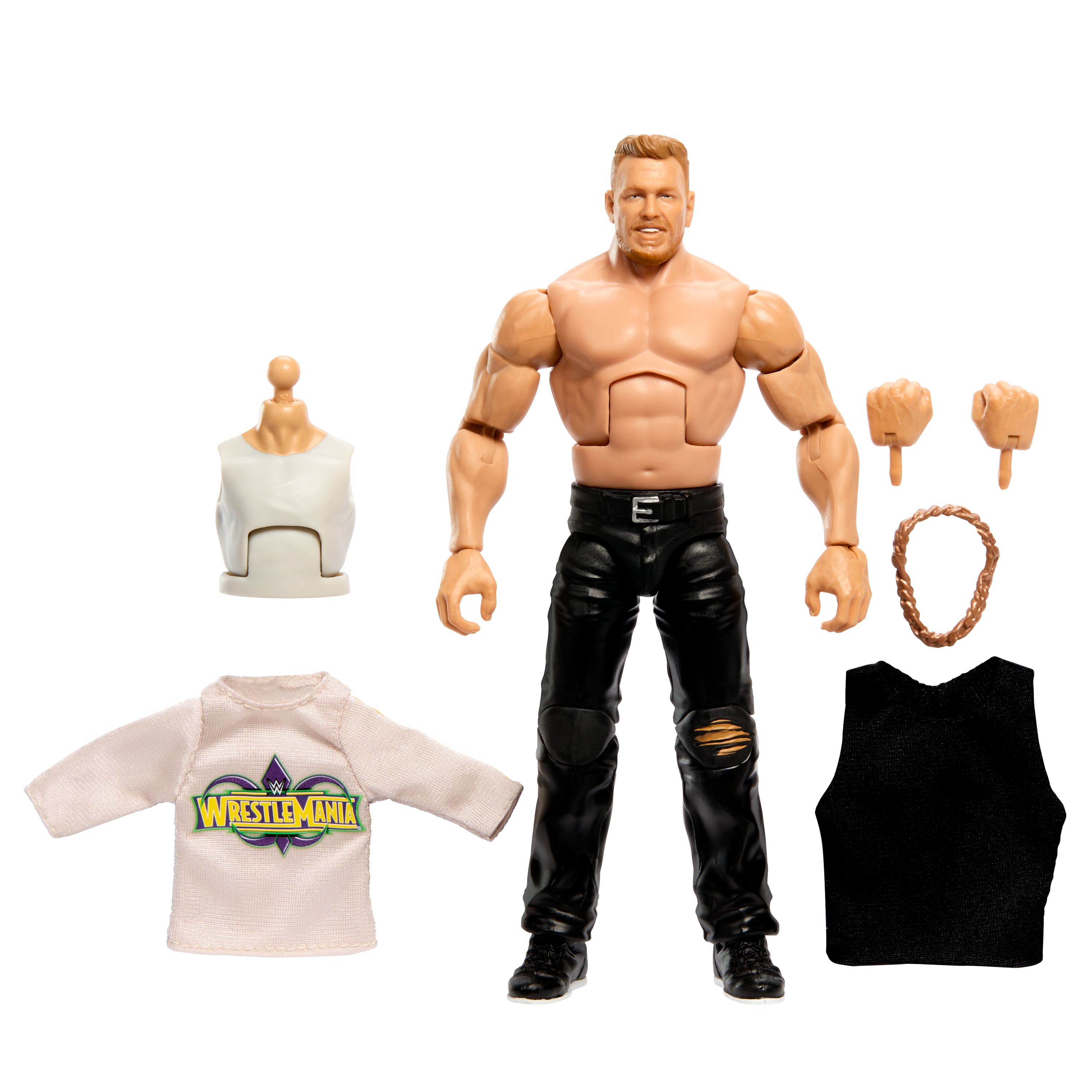 WWE Elite Action Figure WrestleMania with Build-A-Figure WWE