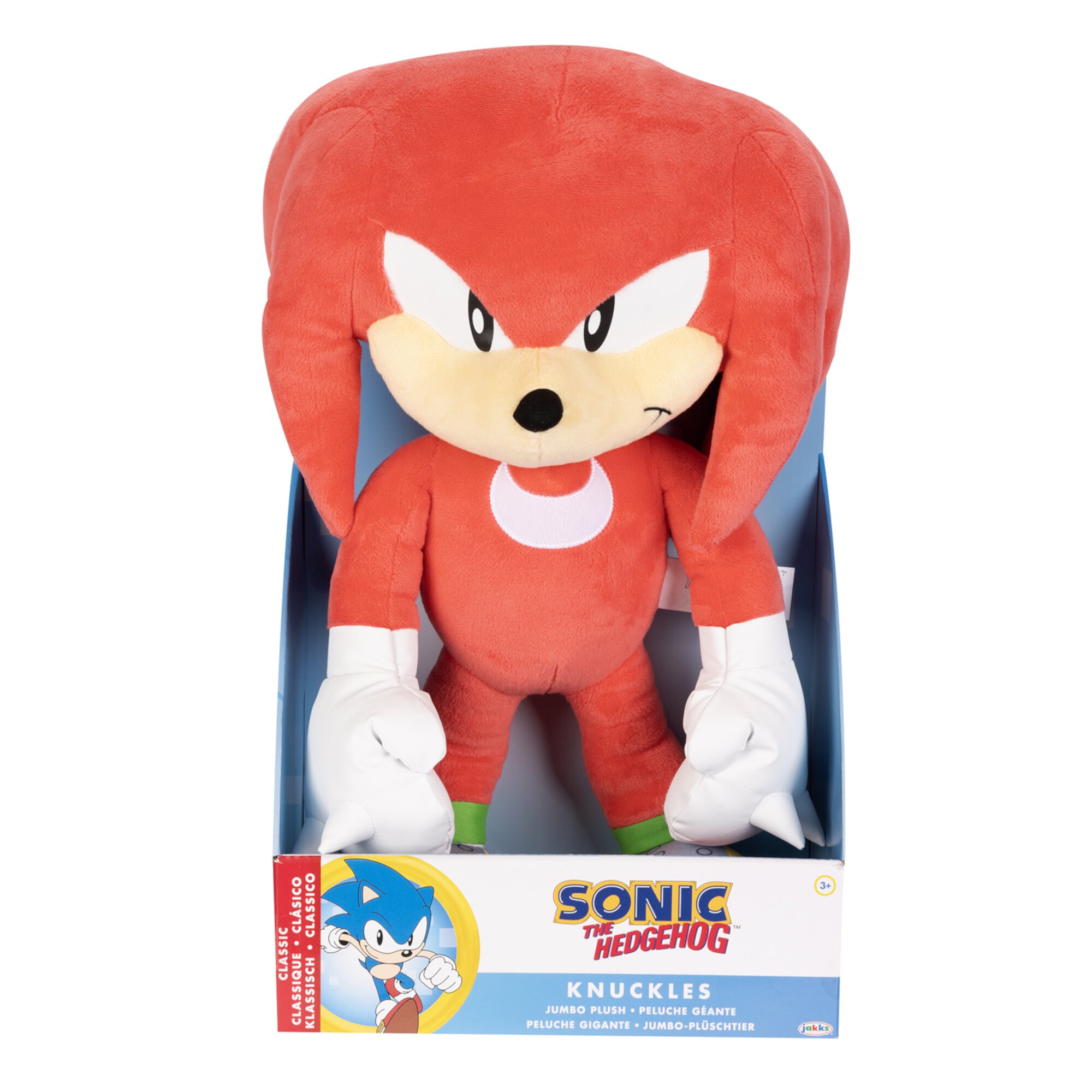 Sonic the Hedgehog Knuckles 18 inch Jumbo Plush Sonic The Hedgehog