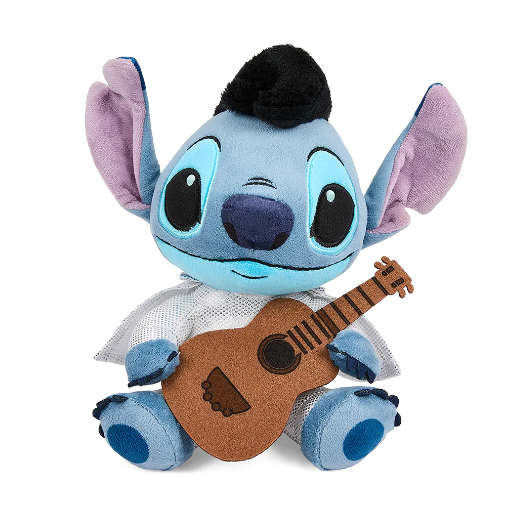 Disney Lilo and Stich - Elvis Stitch 8 inch Phunny Plush Doll NECA