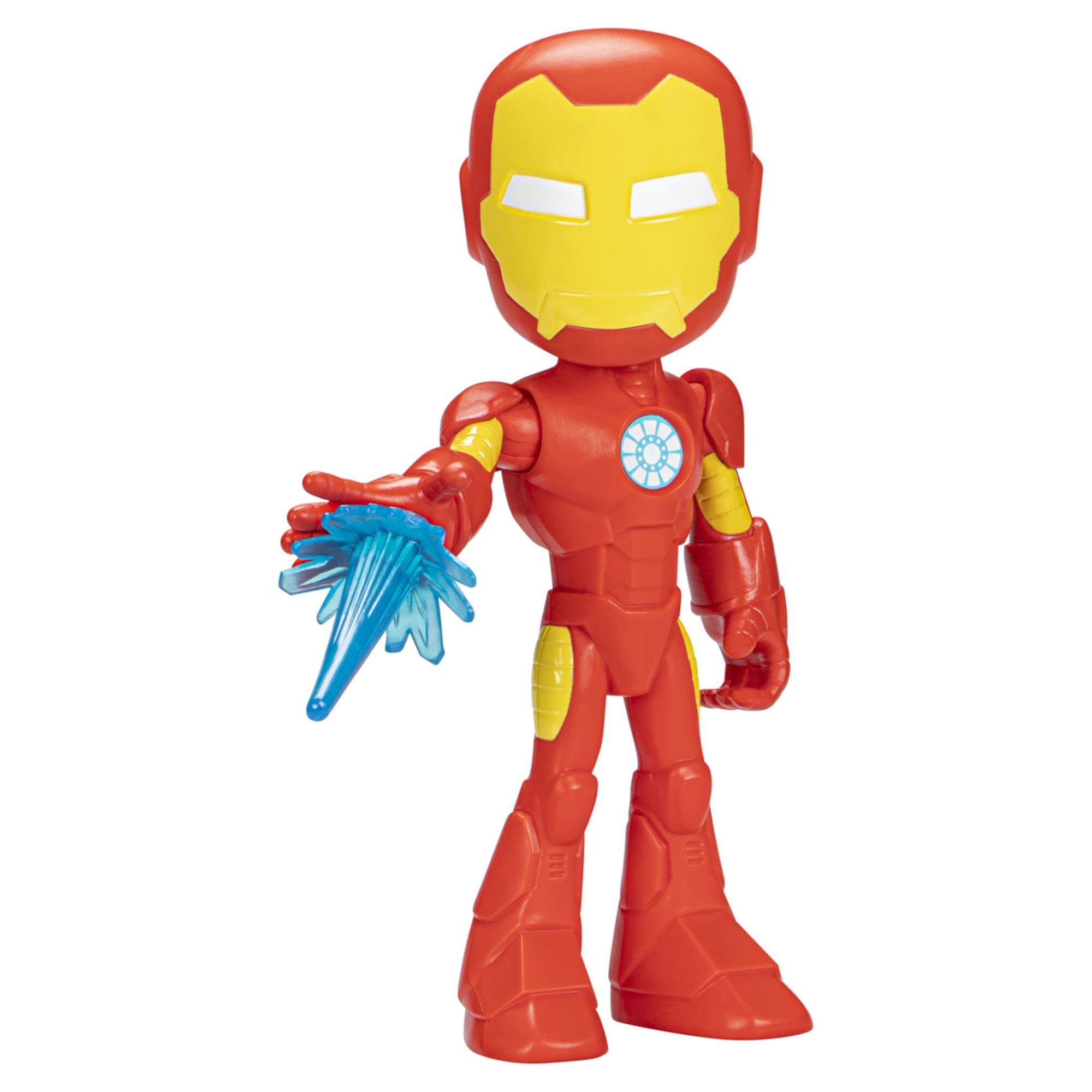 Marvel: Spidey and His Amazing Friends Iron Man Action Figure (9”), Christmas Gifts for Kids, Ages 3+ Marvel