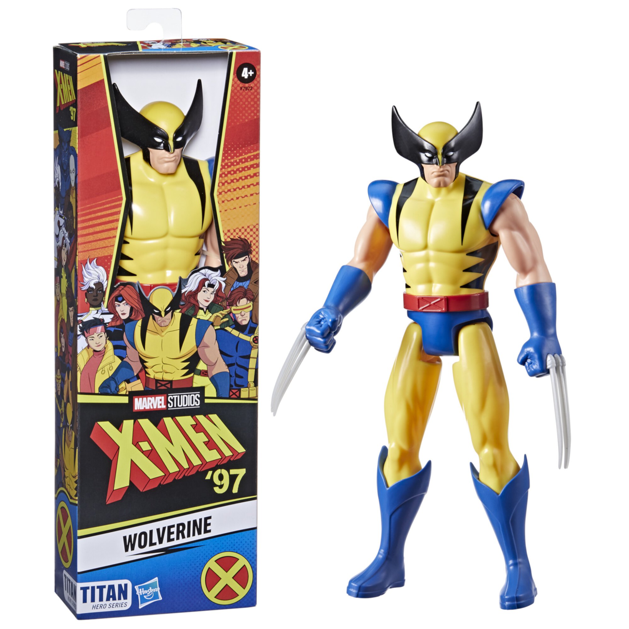 Marvel: X-Men Wolverine Action Figure (12”), Christmas Gifts for Kids, Ages 4+ Marvel