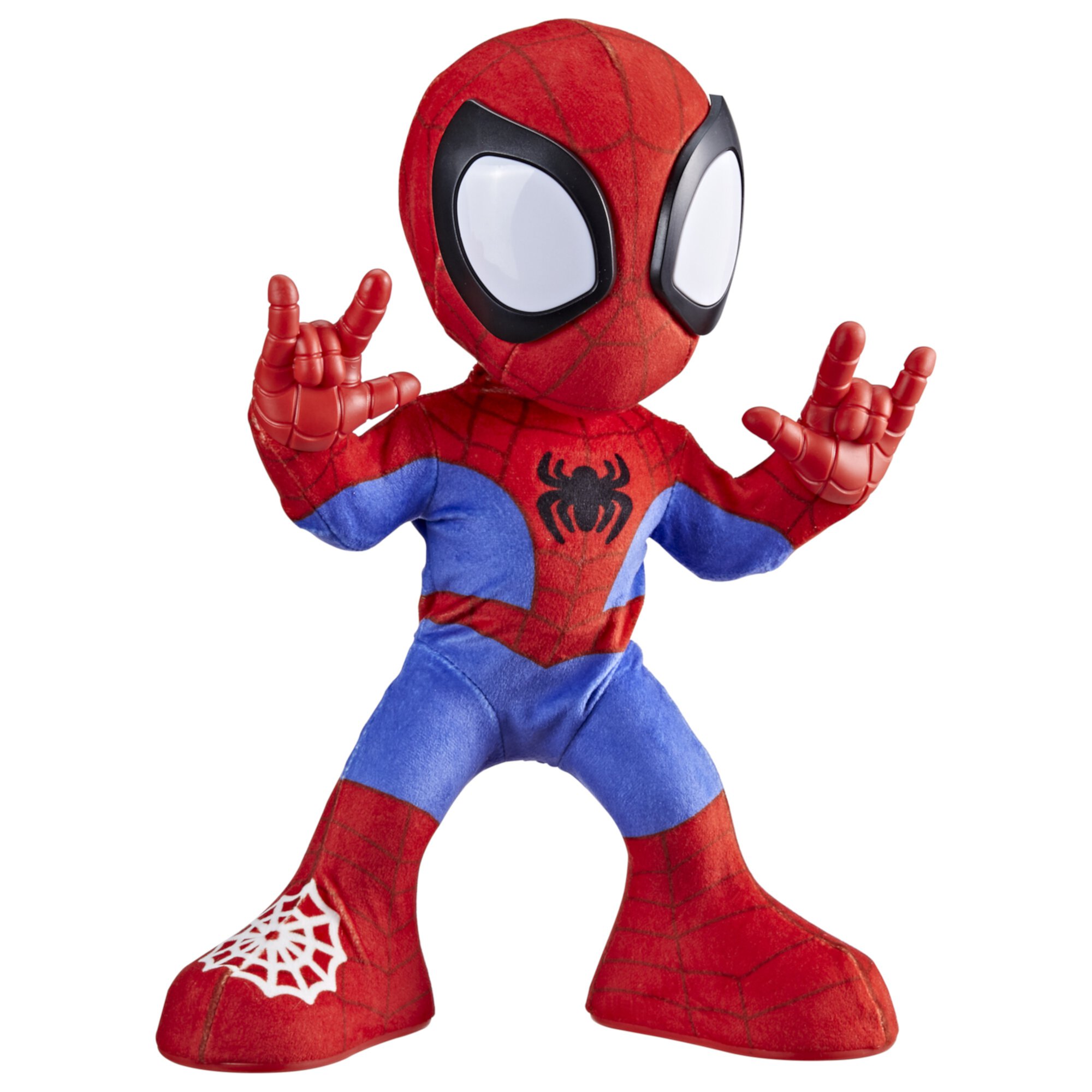 Marvel Spidey and His Amazing Friends Dance 'N Crawl Spidey Interactive Plush Toy, Christmas Gifts for Kids Marvel