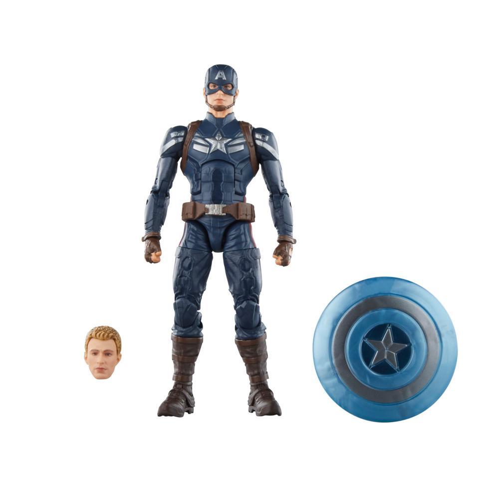 Hasbro Marvel Legends Series Captain America, 6" Marvel Legends Action Figures Marvel