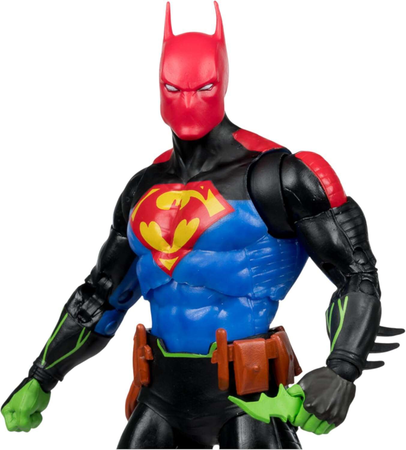 DC Multiverse - World's Finest - 7" Batman / Superman Fusion Action Figure, McFarlane Toys, Gifts McFarlane Toys