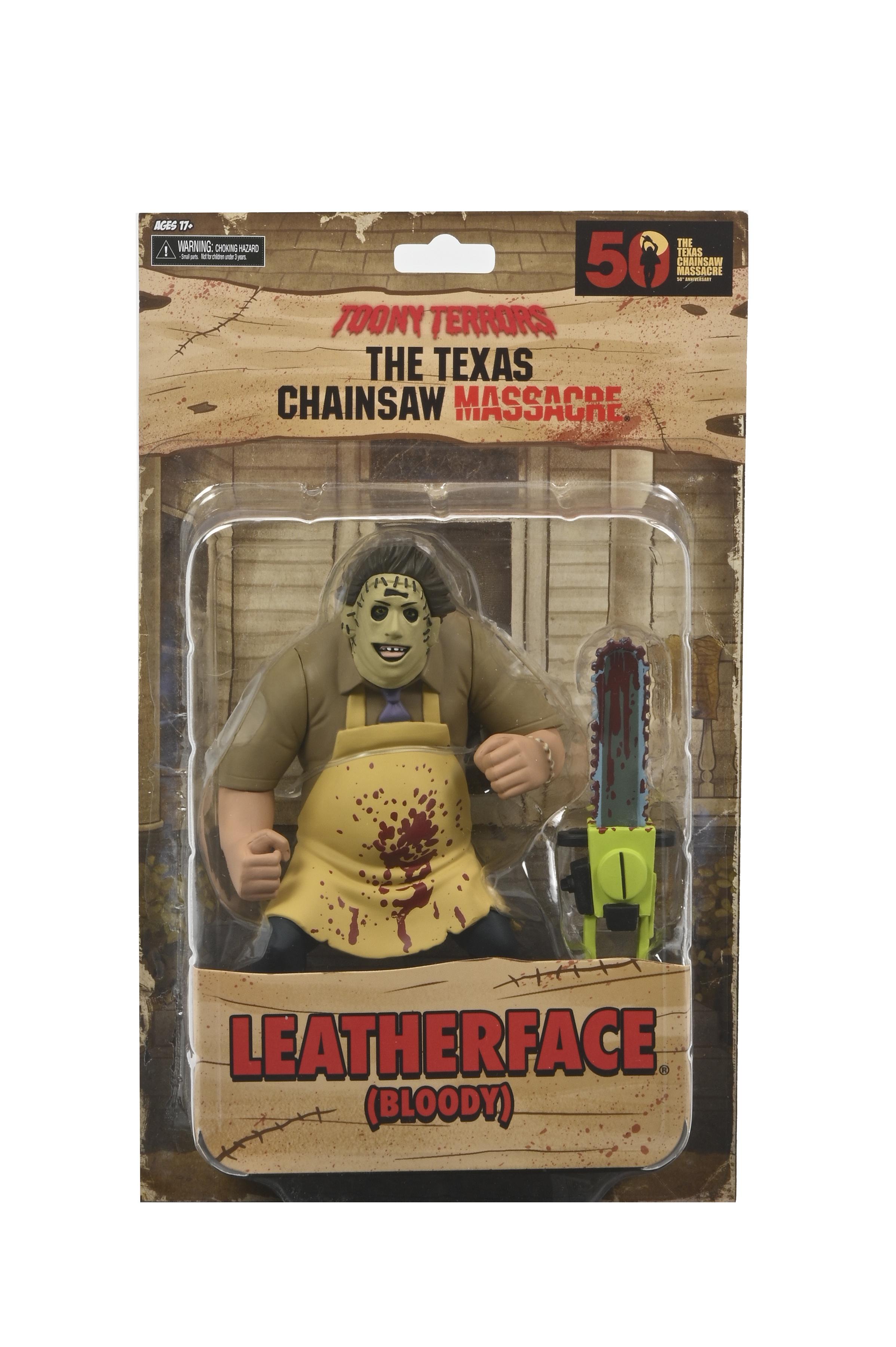 Texas Chainsaw Massacre - 6" Scale Action Figure - Toony Terrors 50th Anniversary Leatherface NECA