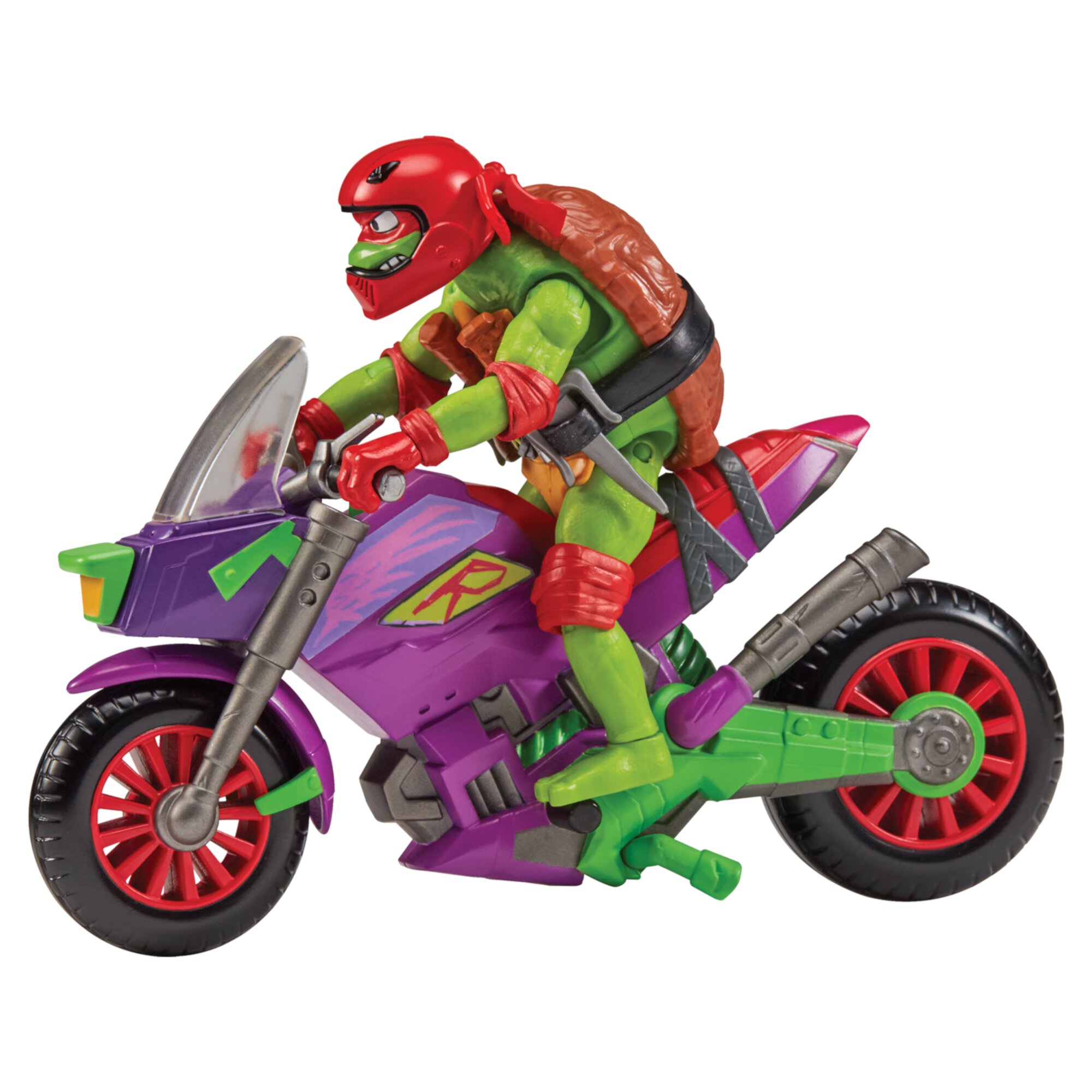 Tales of Teenage Mutant Ninja Turtles: Purple Dragon Battle Cycle with Exclusive Raphael Figure by Playmates Toys Teenage Mutant Ninja Turtles