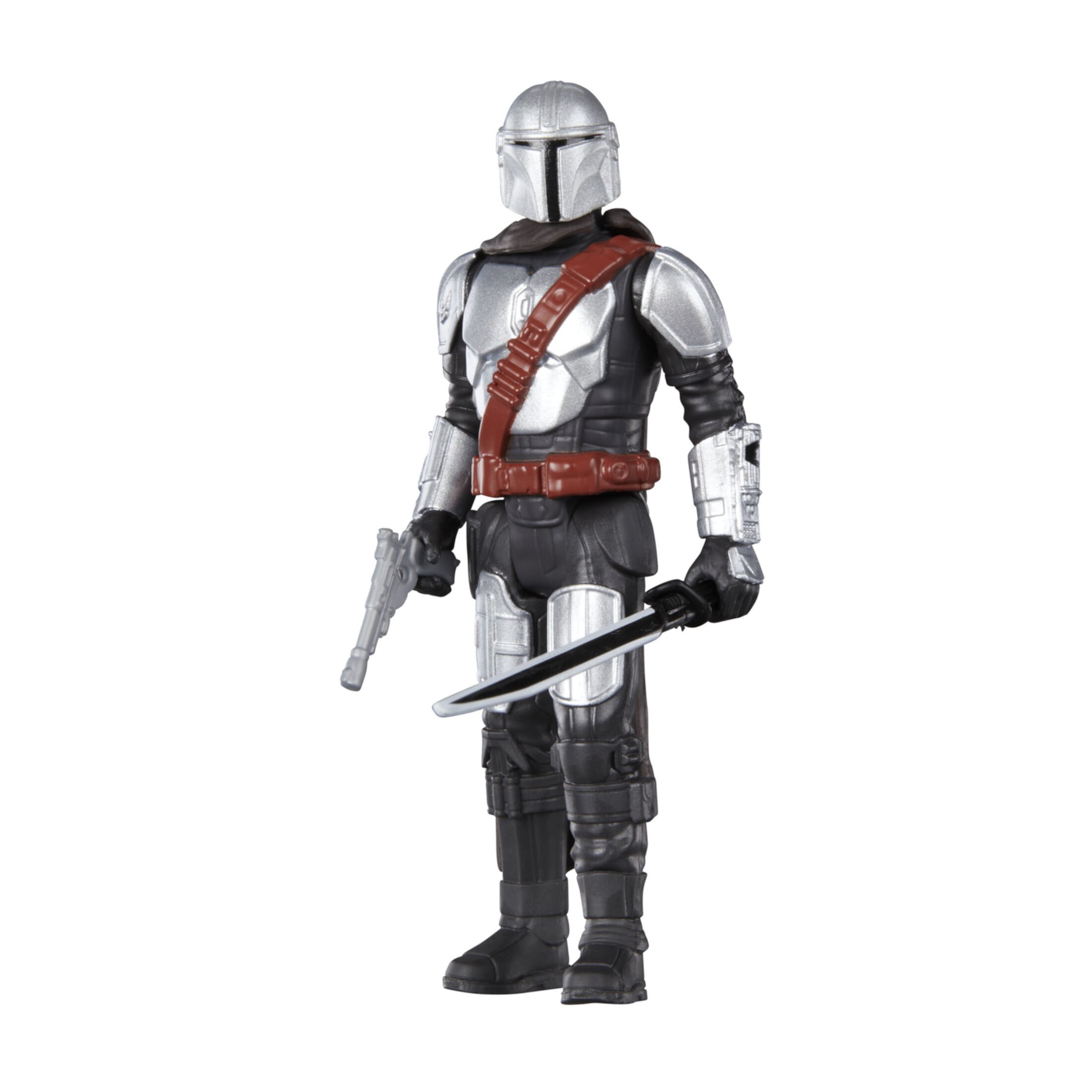 Star Wars Epic Hero Series The Mandalorian Action Figure & 2 Accessories (4"), Christmas Stocking Stuffers for Kids Star Wars