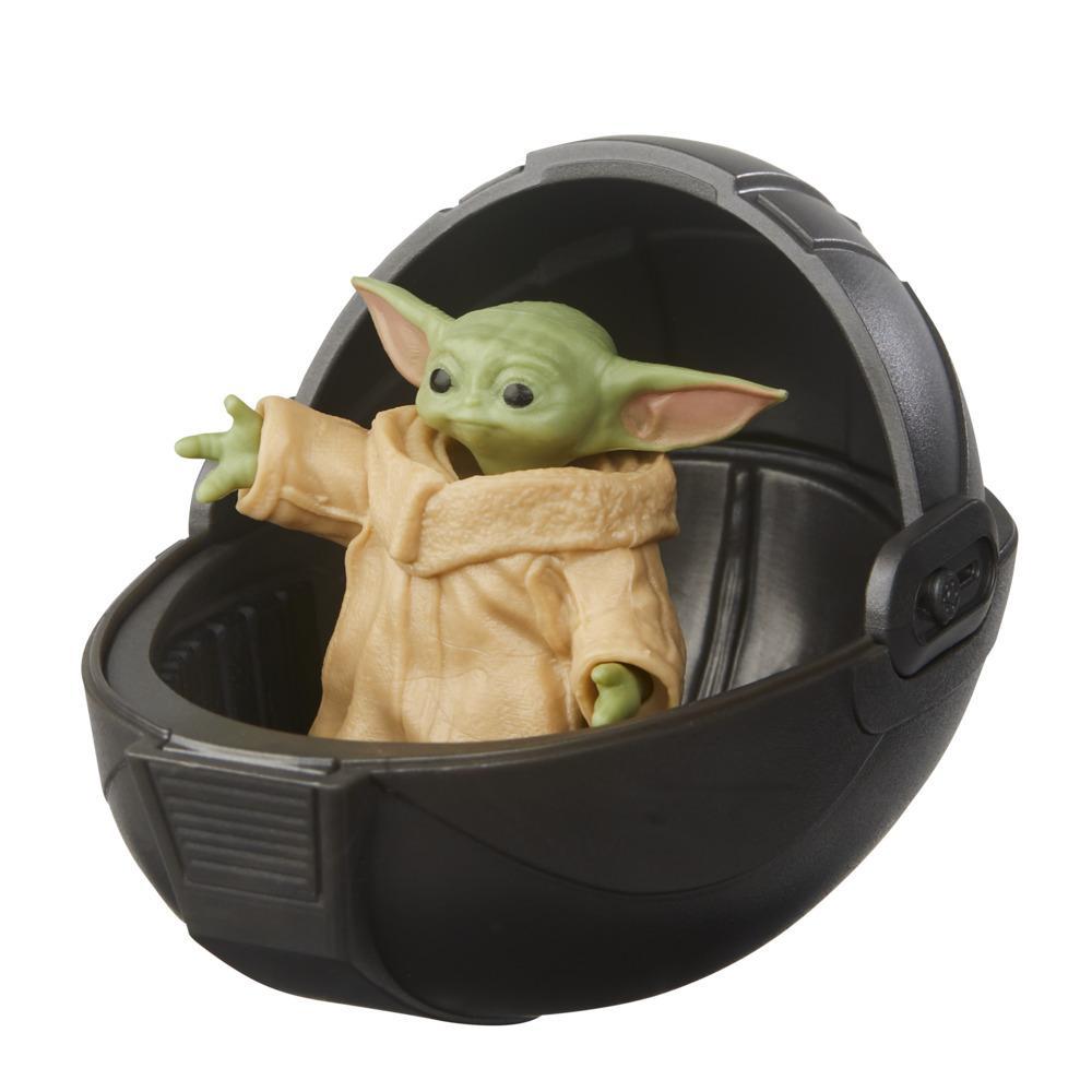 Star Wars Grogu and Hover Pram Toy 6-inch-Scale The Mandalorian Action Figure, Toys for Kids Ages 4 and Up Star Wars