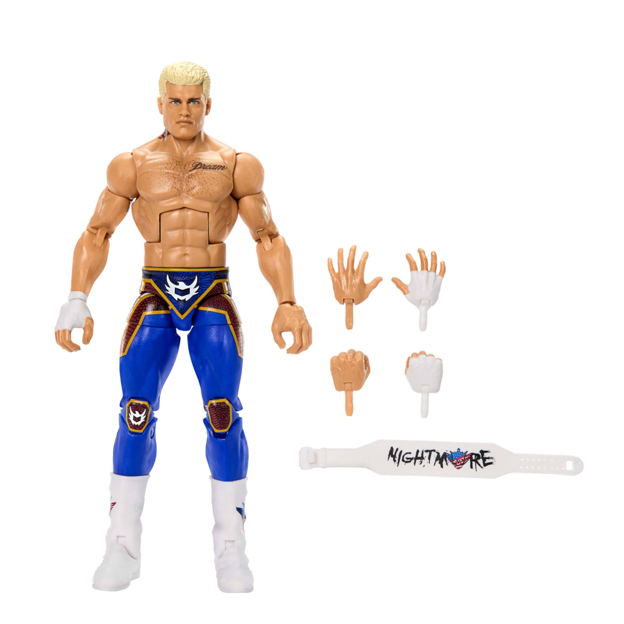 WWE Elite Top Picks “The American Nightmare” Cody Rhodes Action Figure & Accessories Set, 6-inch WWE