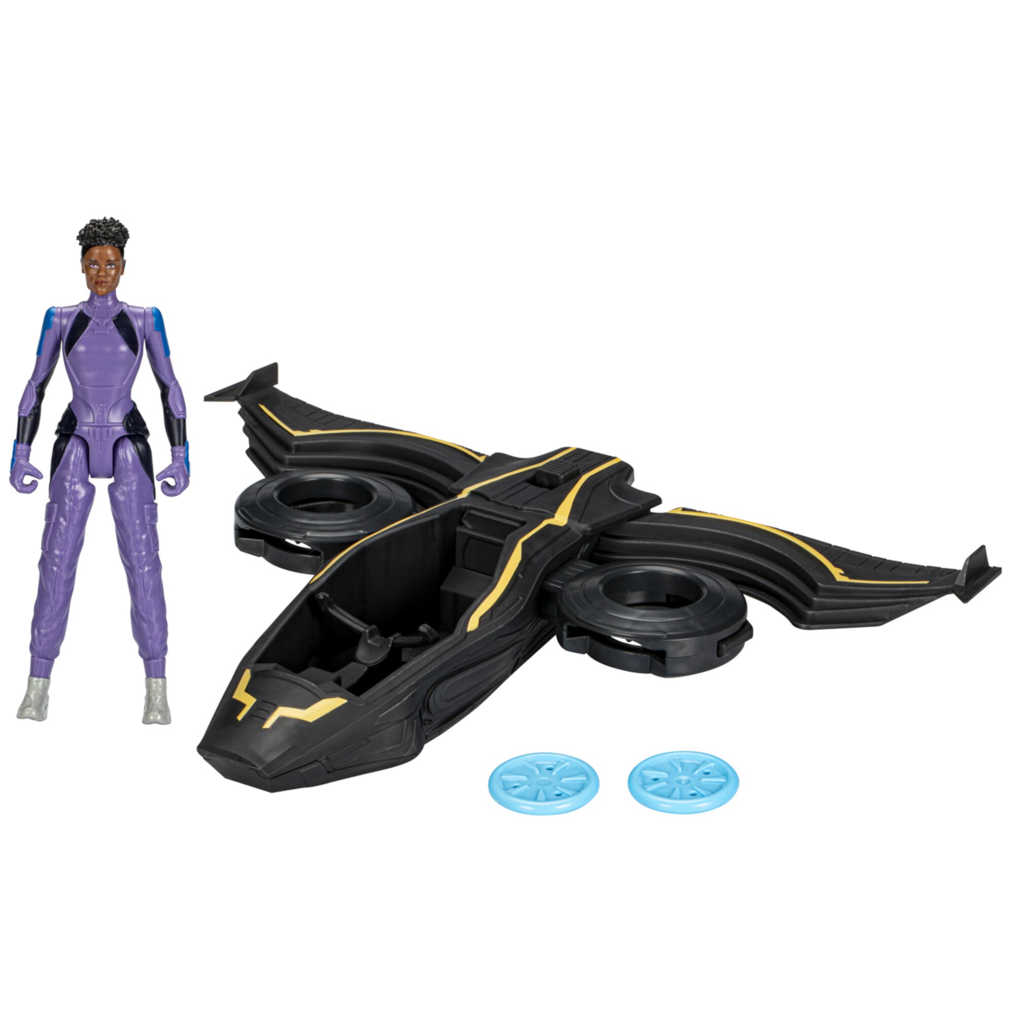 Marvel Black Panther Wakanda Forever Vibranium Blast Sunbird with Shuri Action Figure Marvel