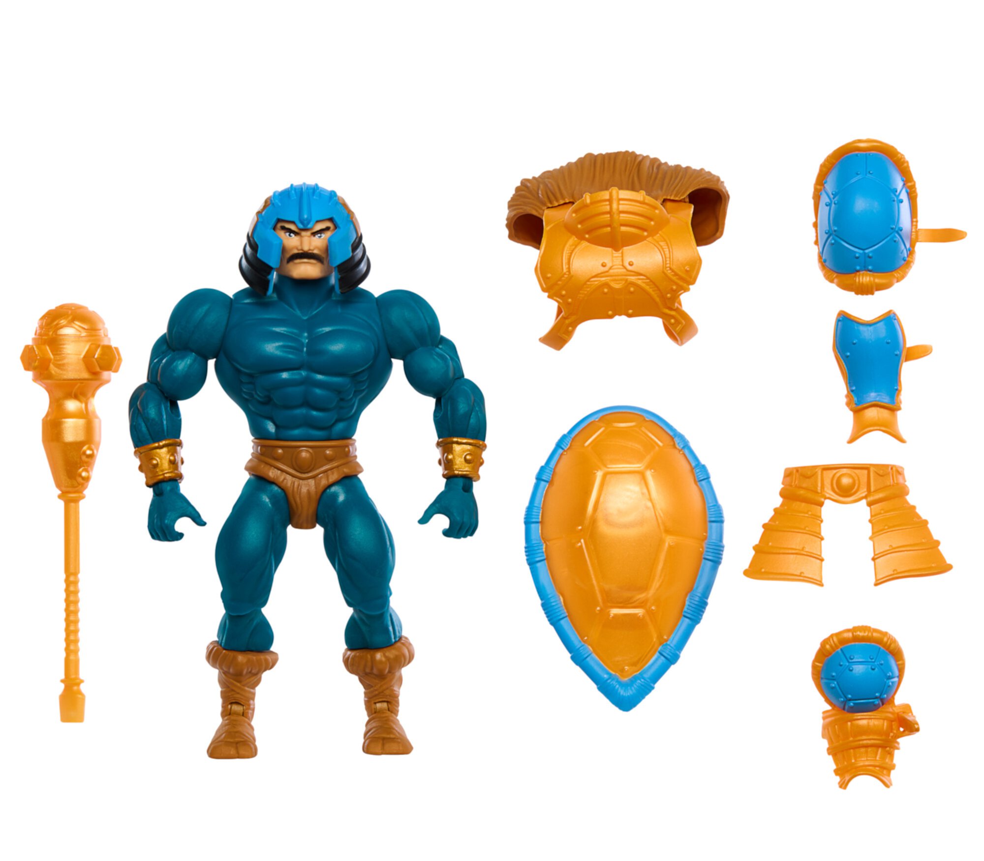 Masters of the Universe Origins Turtles of Grayskull Man-At-Arms Action Figure Toy Masters Of the Universe