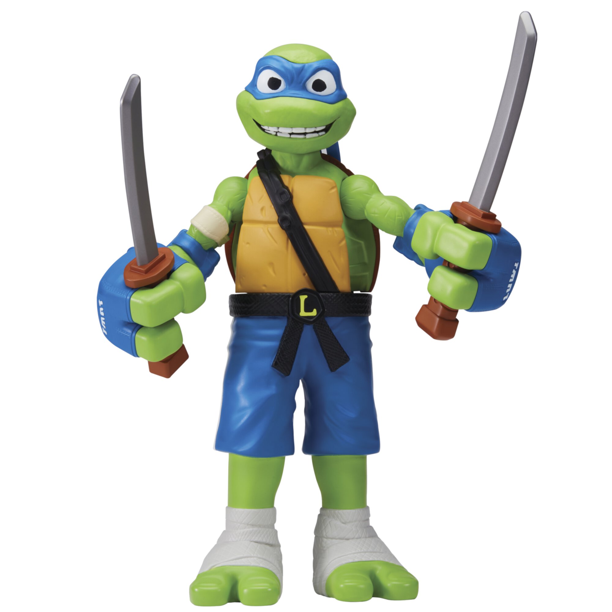 Tales of Teenage Mutant Ninja Turtles: Giant 12" Roll N Punch Leonardo Figure by Playmates Toys Teenage Mutant Ninja Turtles