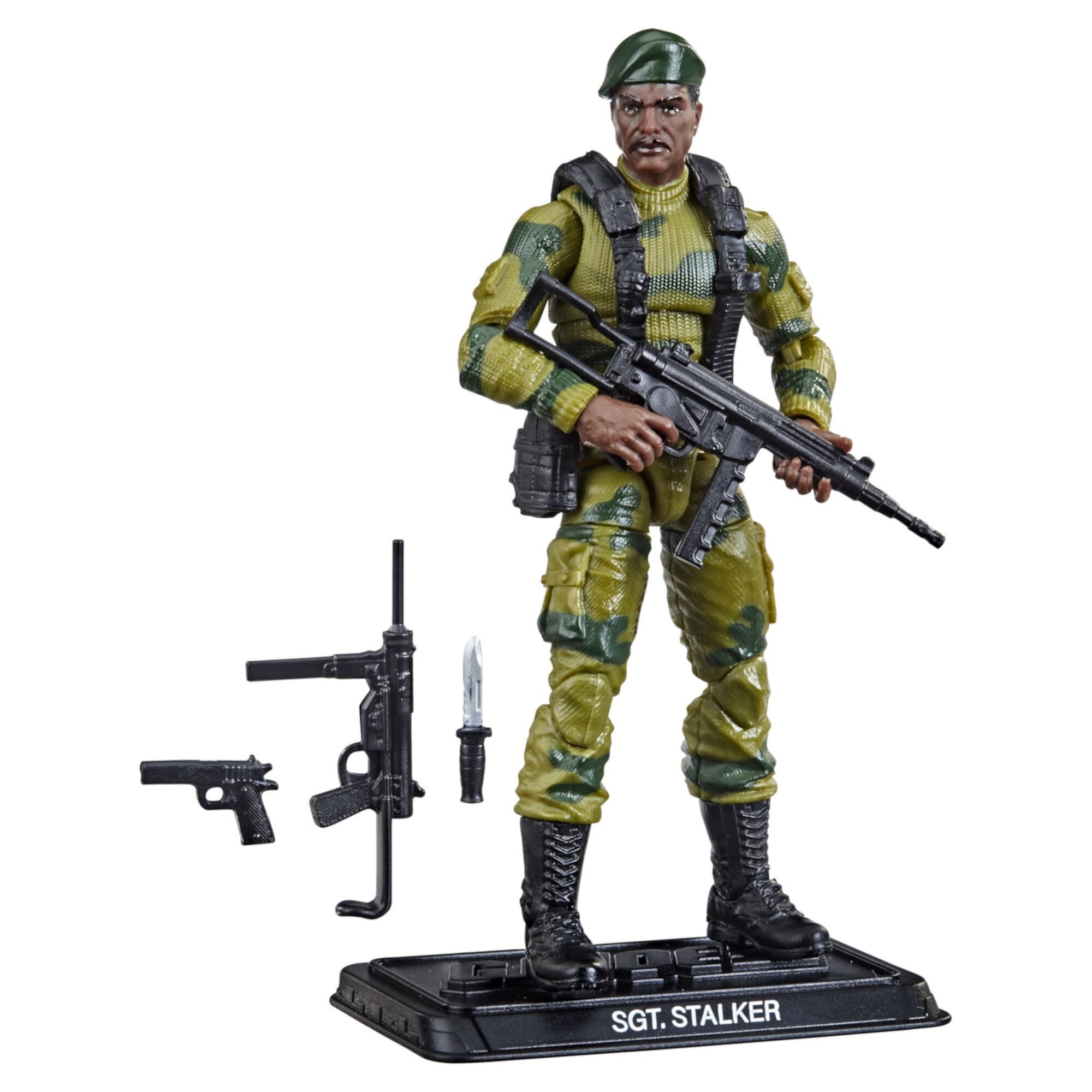 G.I. Joe: Retro Collection Lonzo “Stalker” Wilkinson Kids Toy Action Figure for Boys and Girls Ages 4 5 6 7 8 and Up (3.75”) G.I. Joe