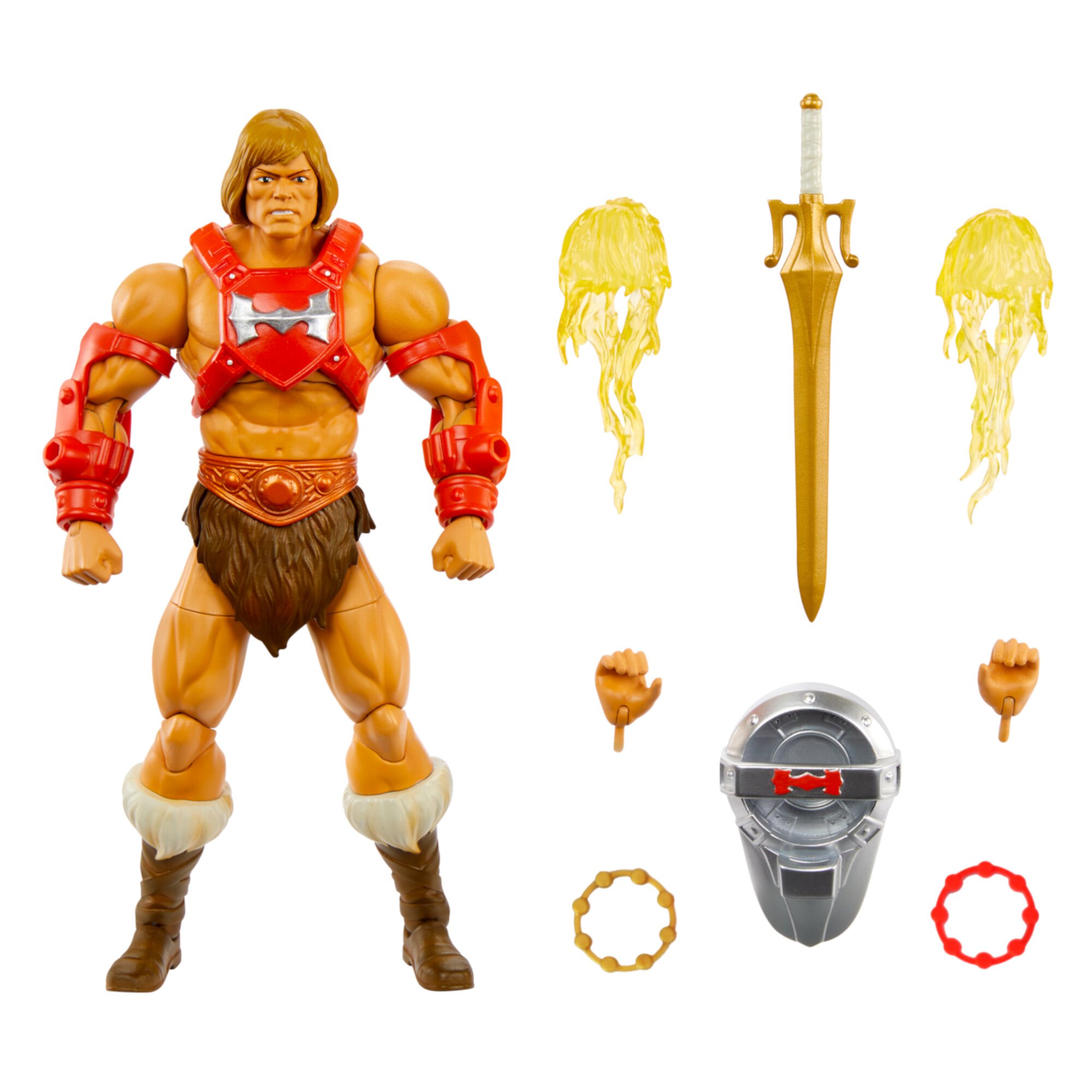 Masters of the Universe Masterverse New Eternia Thunder Punch He-Man Action Figure Toy Masters Of the Universe