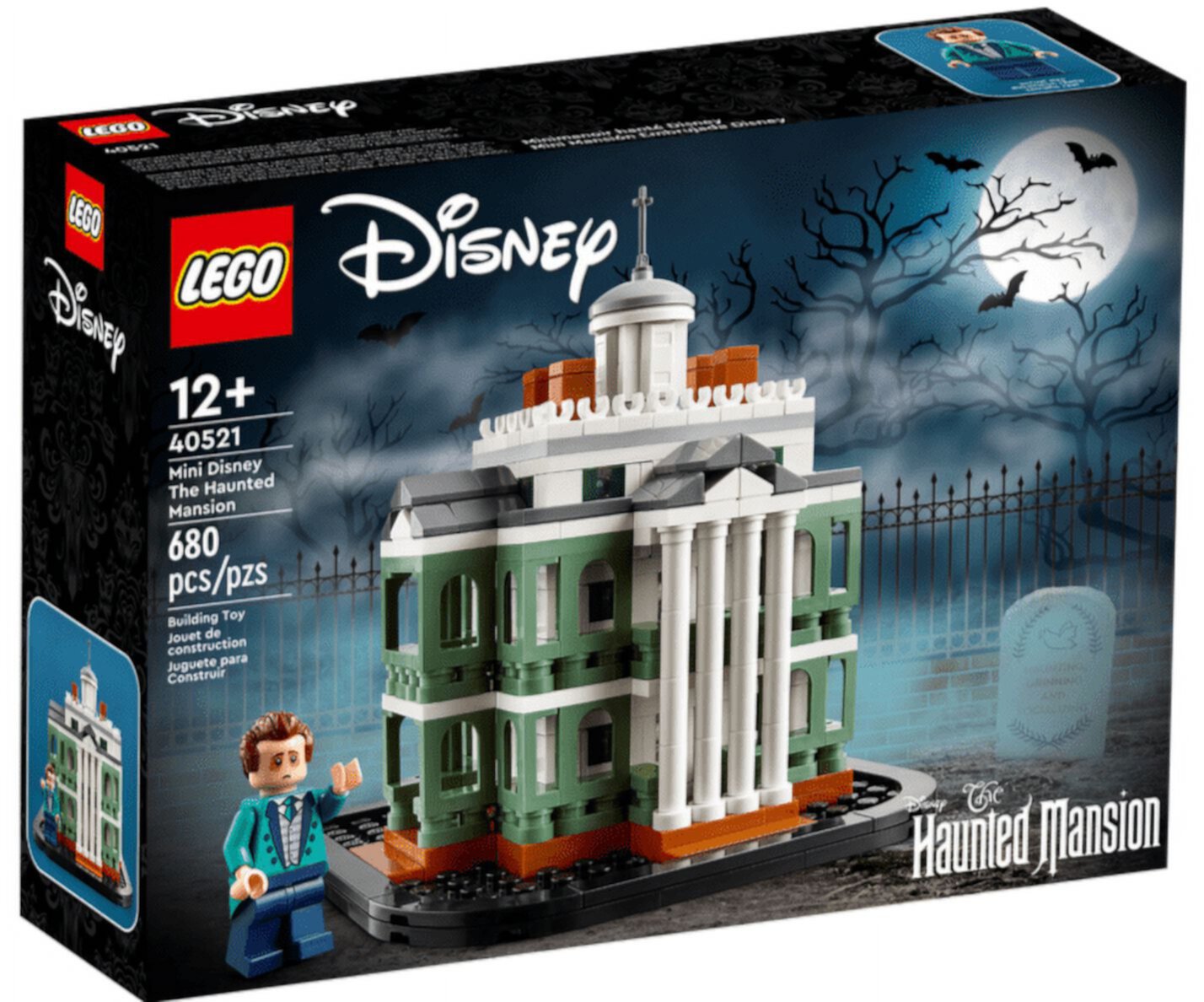 LEGO Disney Mini Enchanted Mansion # 40521 - 680 Pieces Lego