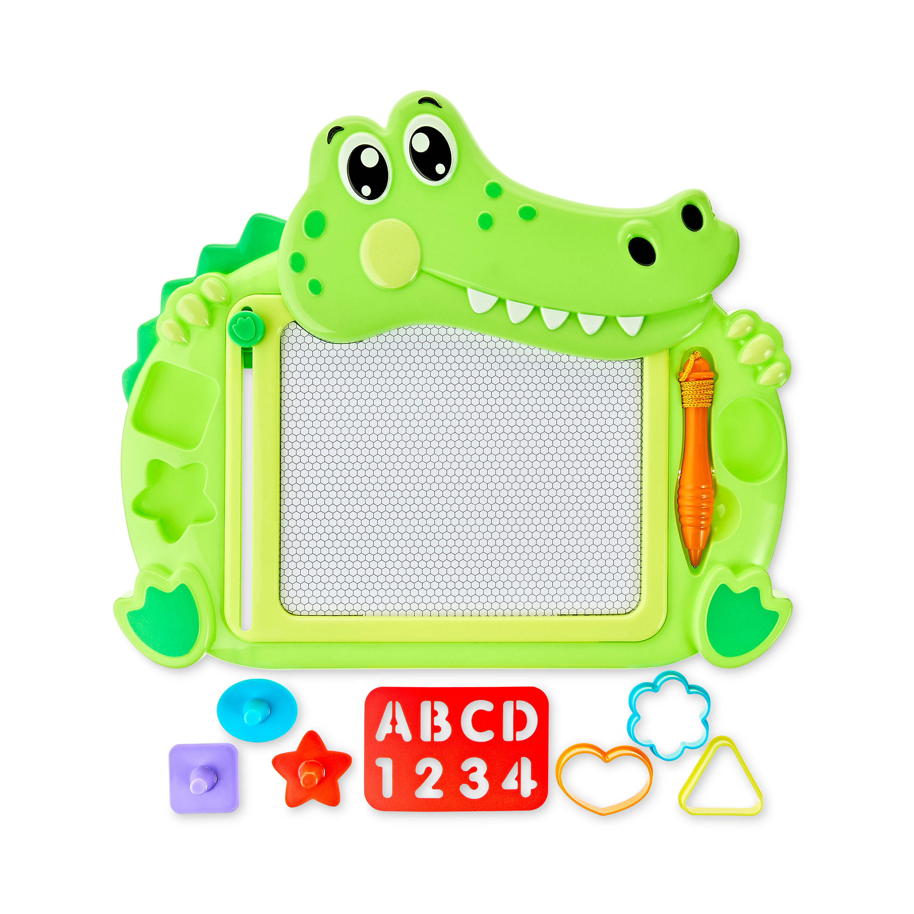 Spark Create Imagine Croco-Doodle Magnetic Drawing Board - Made from Durable Kid Friendly Plastic Spark Create Imagine