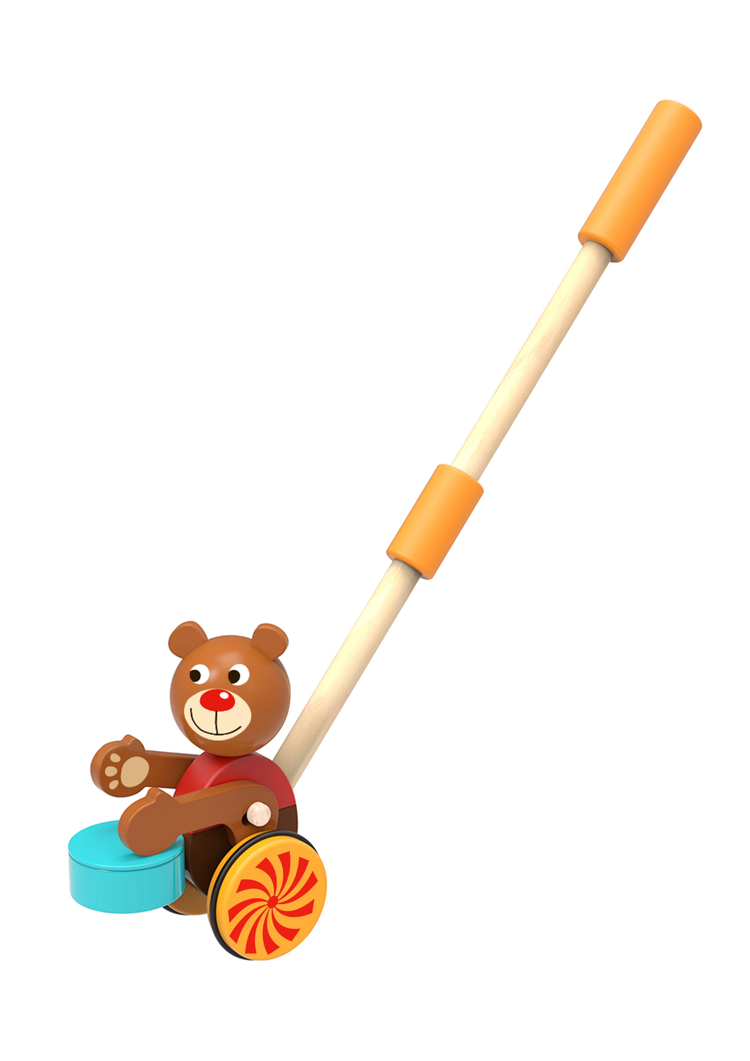 Bear Push Along TOYSTER'S