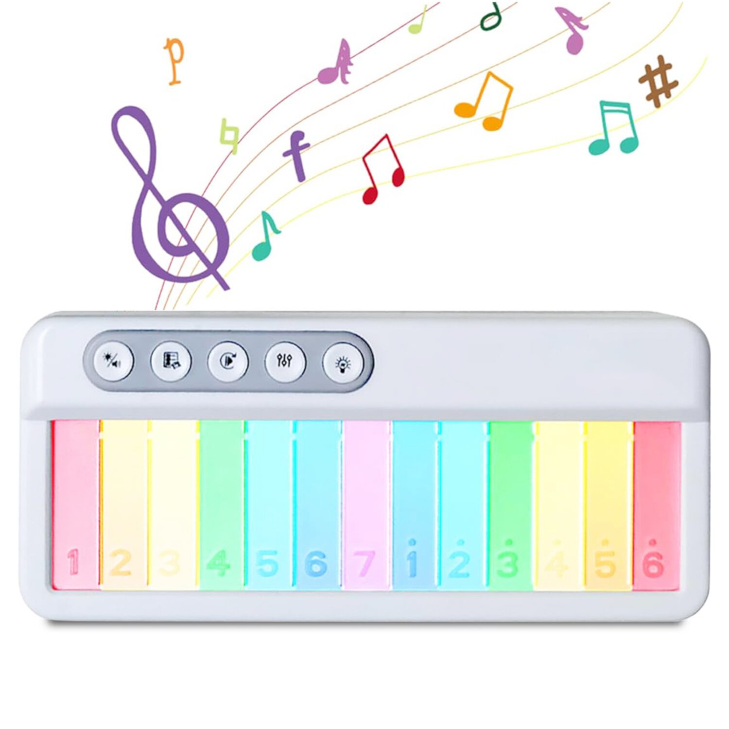 Piano Keyboard Toys for 3-6 Years, Musical Instrument for Toddlers, Ideal 3 4 5 6 7 8 Year Old Boys Girls Birthday Gift Present Sytle-Carry