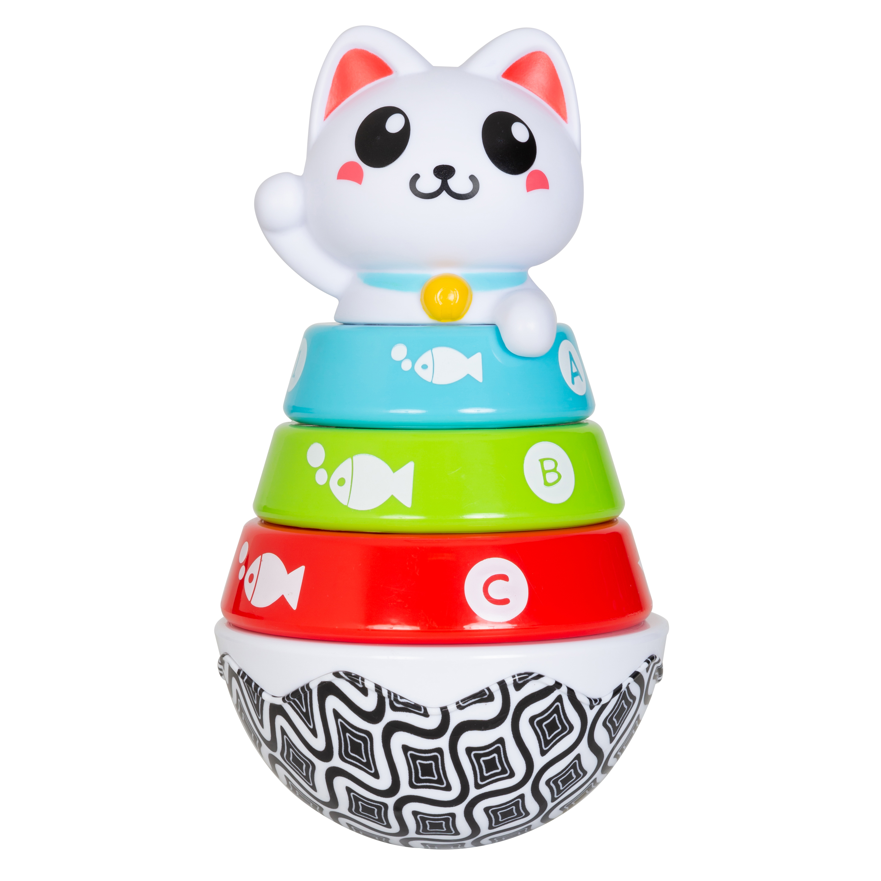 Smart Steps by Baby Trend Stack-a-Cat Stacking Ring Interactive Toy Visit the Baby Trend Store