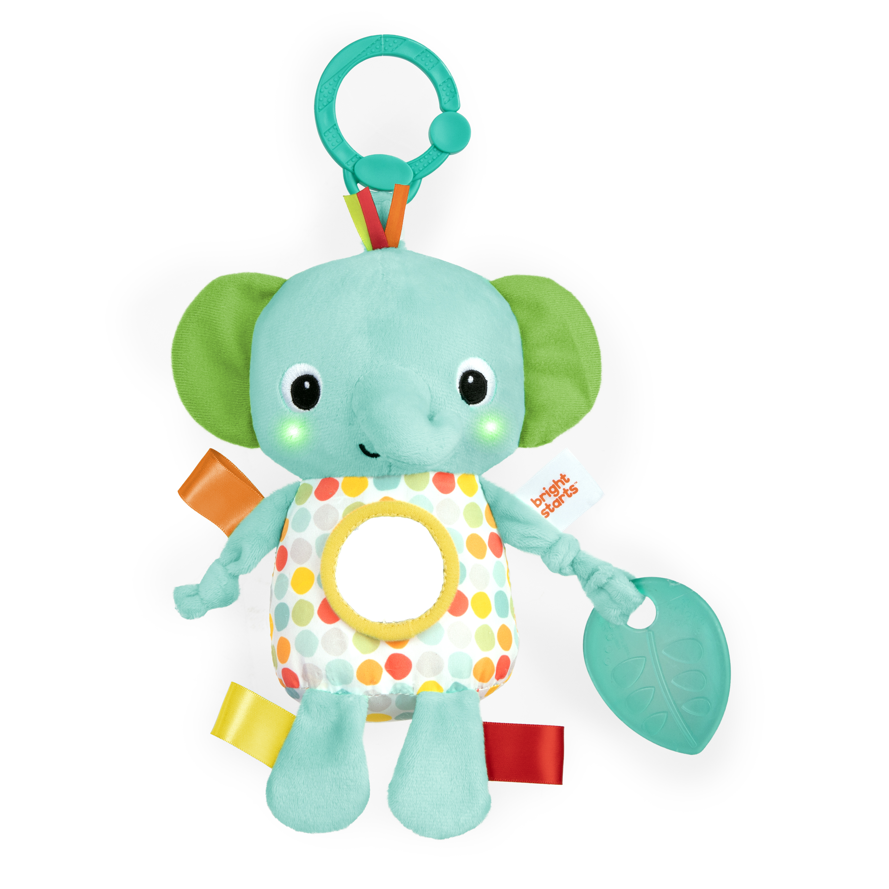 Bright Starts Huggin’ Lights Musical Light Up Toy - Elephant Bright Starts