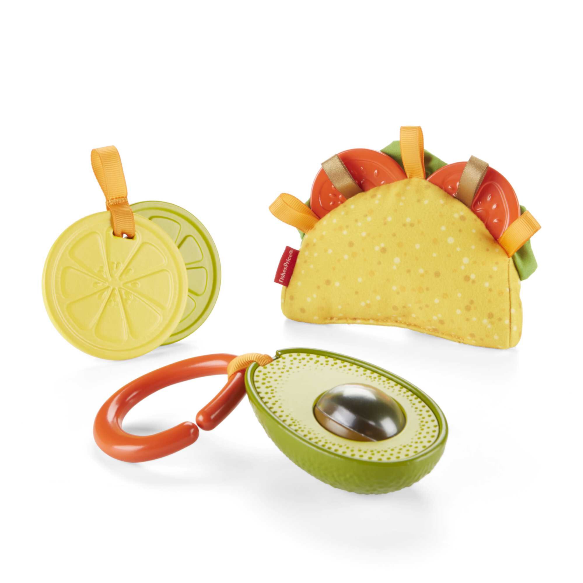 Fisher-Price Toys Taco Tuesday Gift Set Pretend Food Baby Toys for Newborn Sensory Play Fisher-Price