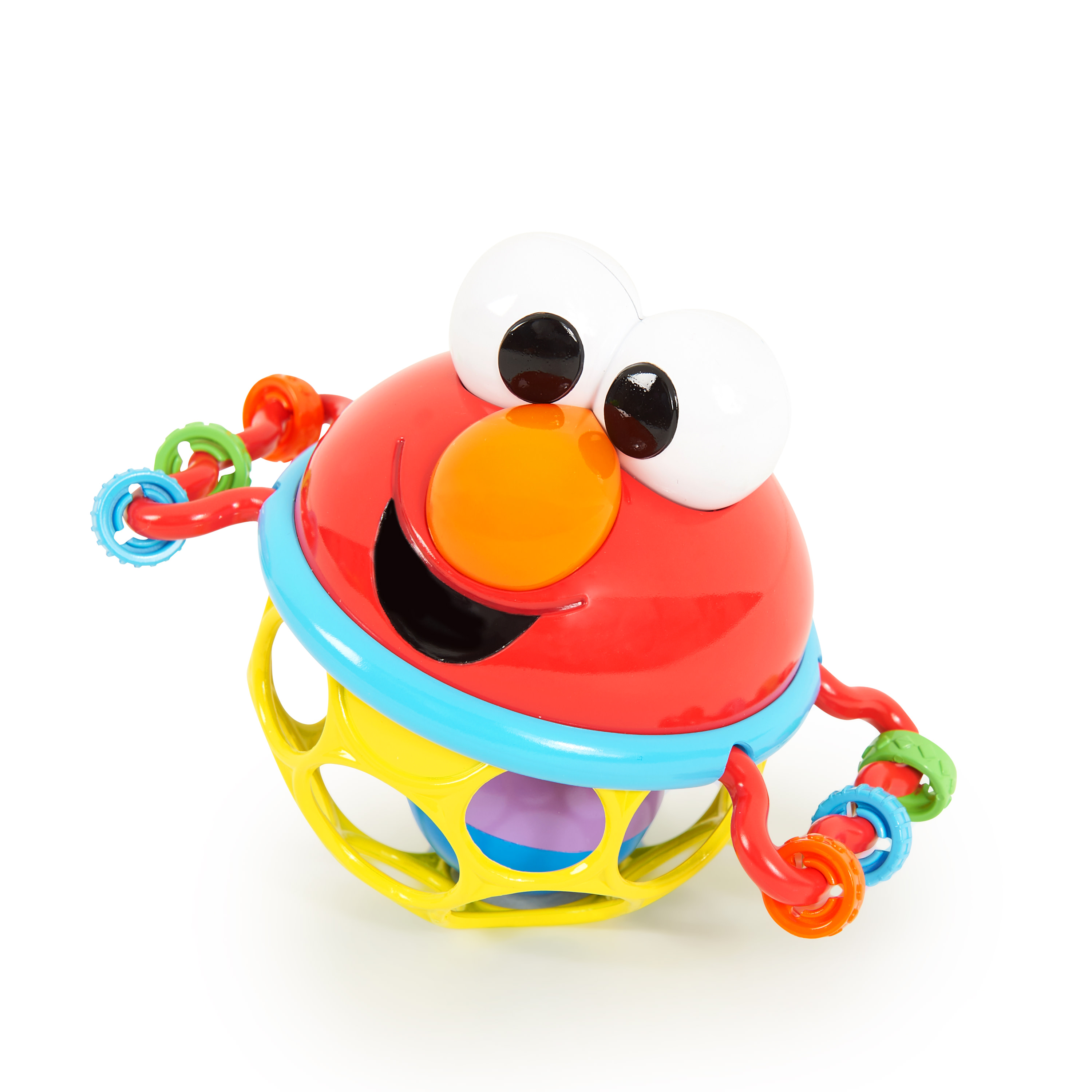 Bright Starts Sesame Street Jingle & Shake Elmo Easy-Grasp Rattle, Ages 3-12 months Bright Starts