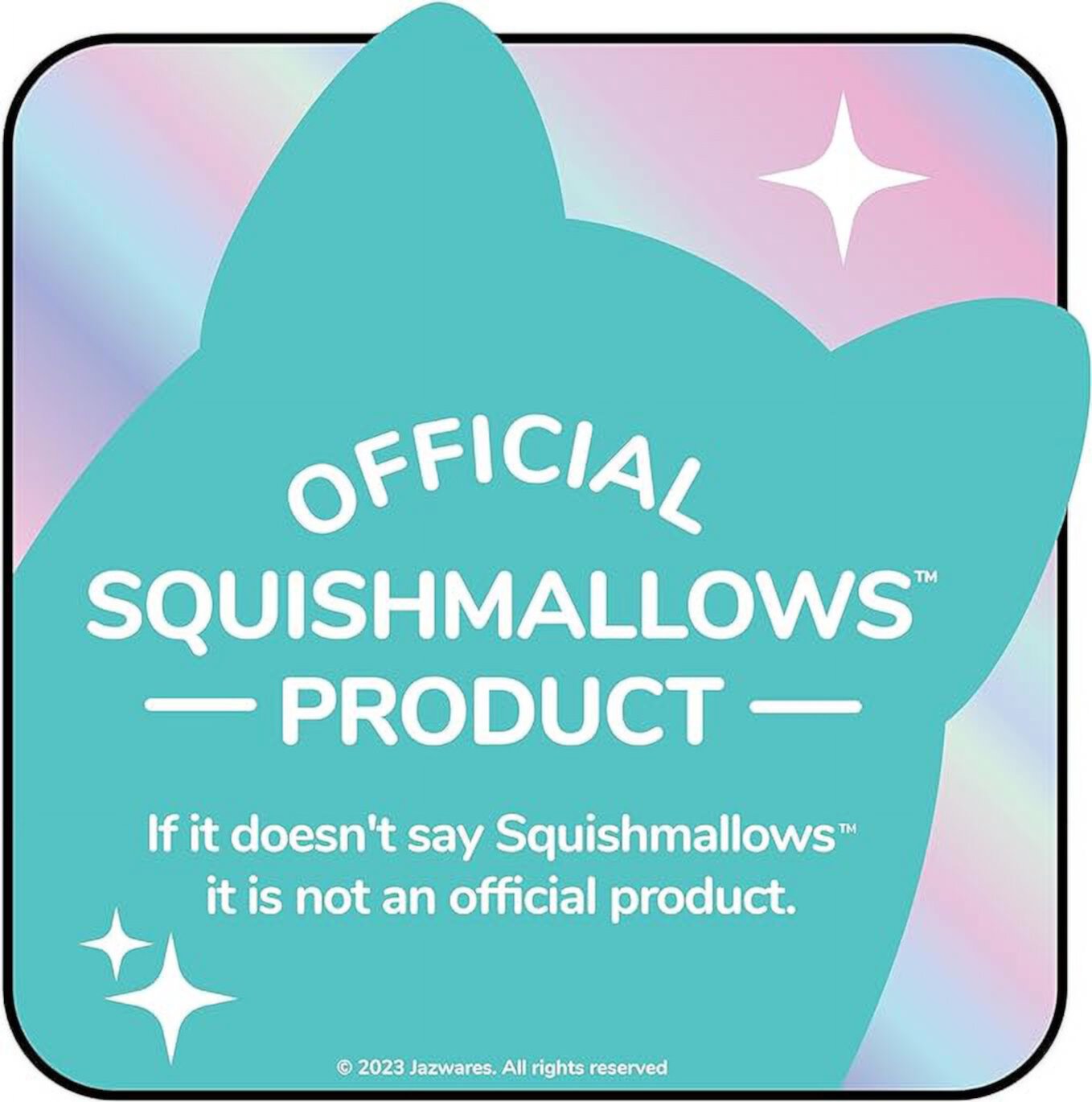 Squishmallows Original 14-Inch Woxie Magenta Bigfoot with Tie-Dye Mane - Official Jazwares Large Plush Squishmallows