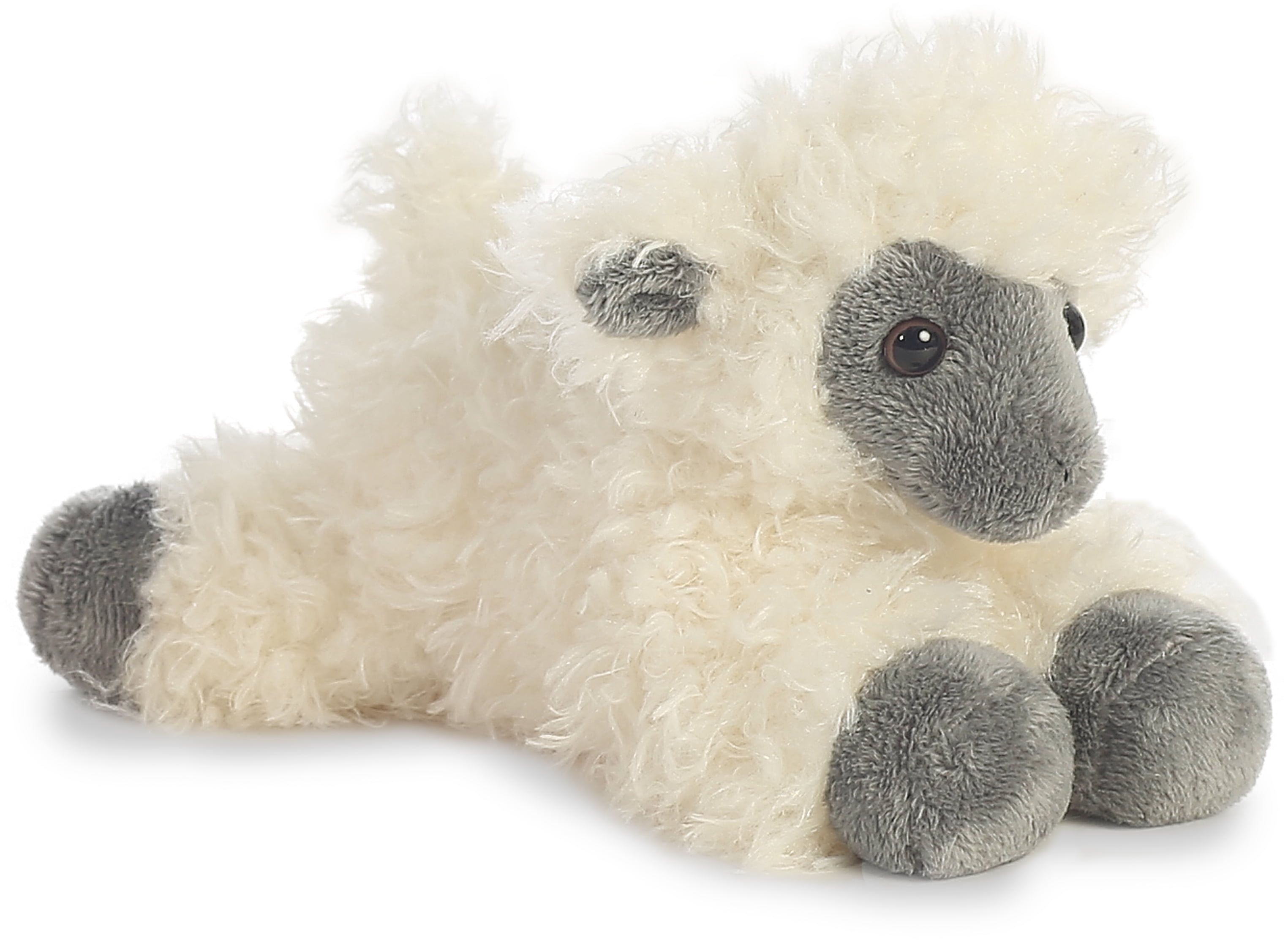 Aurora - Small White Mini Flopsie - 8" Black Face Sheep - Adorable Stuffed Animal Aurora GB