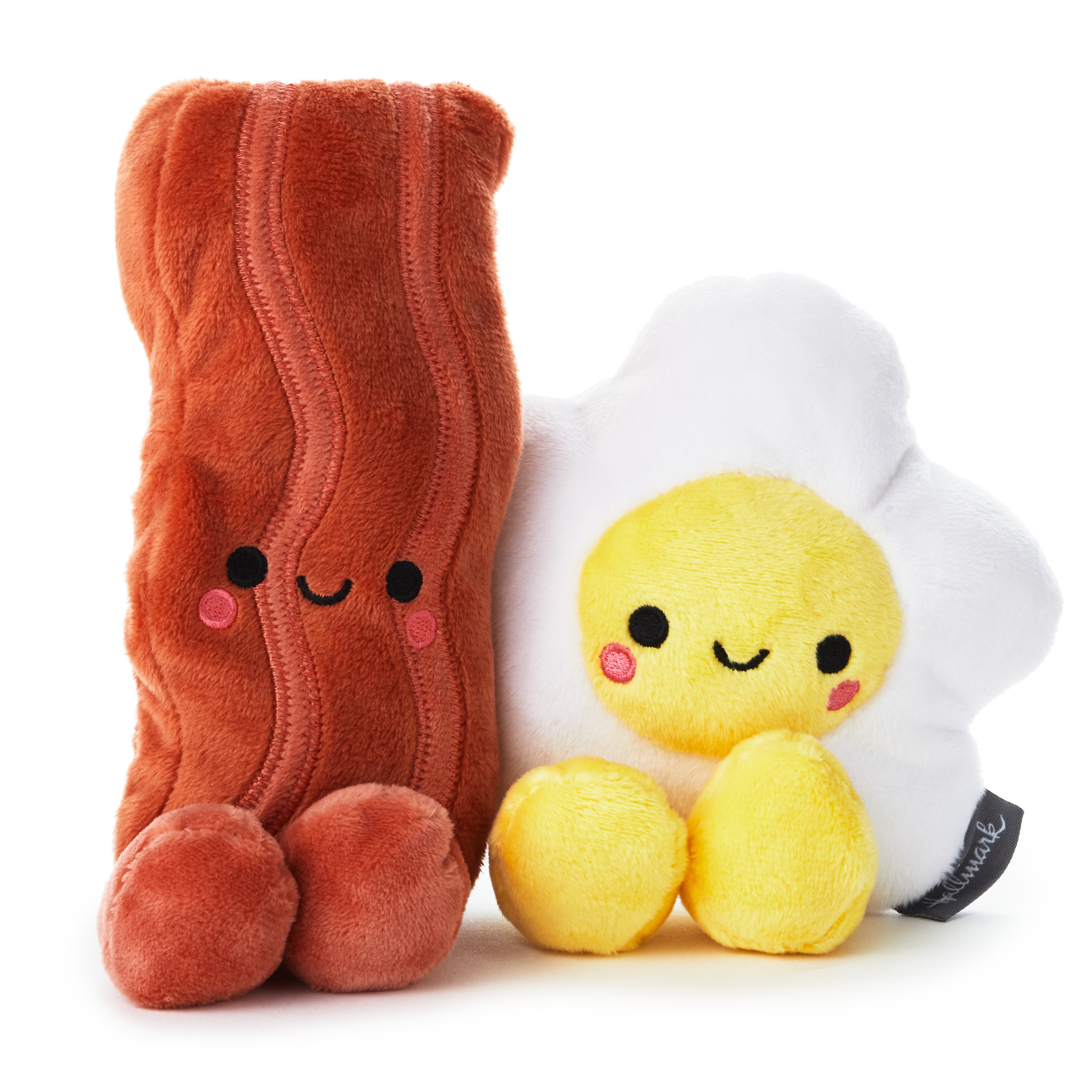 Hallmark Better Together Brown Bacon & White and Yellow Eggs Plush for Ages Infant to Senior Hallmark