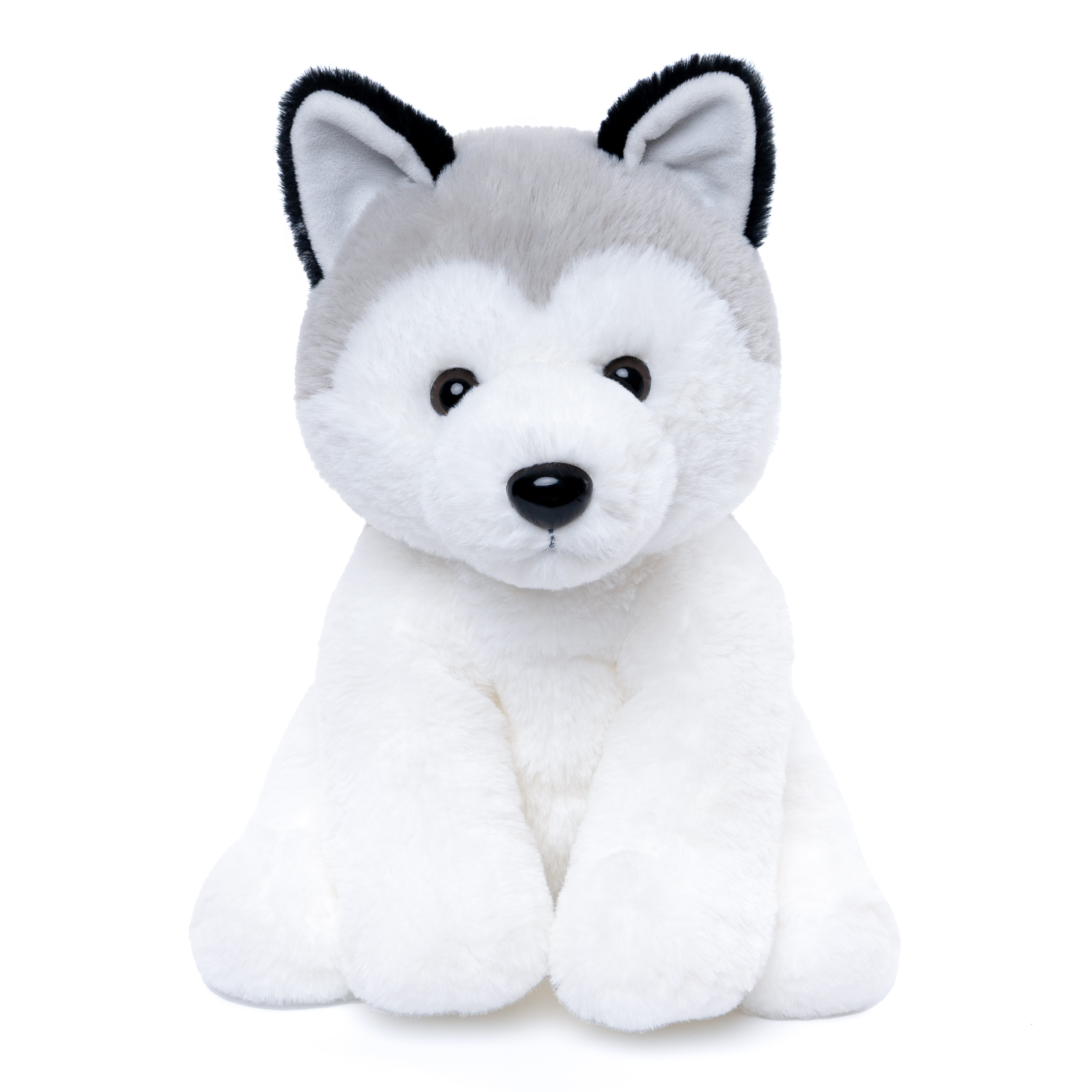 WEIGEDU Siberian Husky Stuffed Animals Puppy Alaskan Malamute Plush Dogs Toys, 12 inches Weigedu