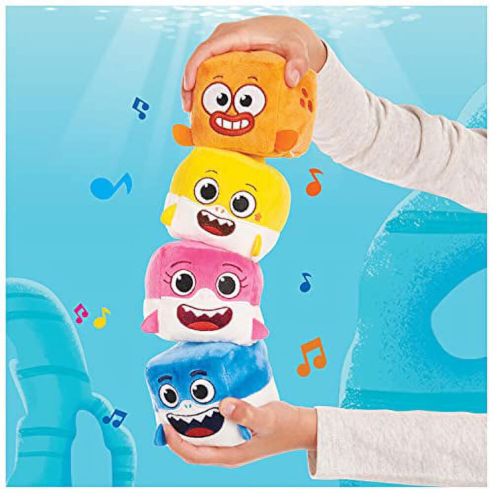 Pinkfong Chucks Plush Sound Cube (Purple) WowWee