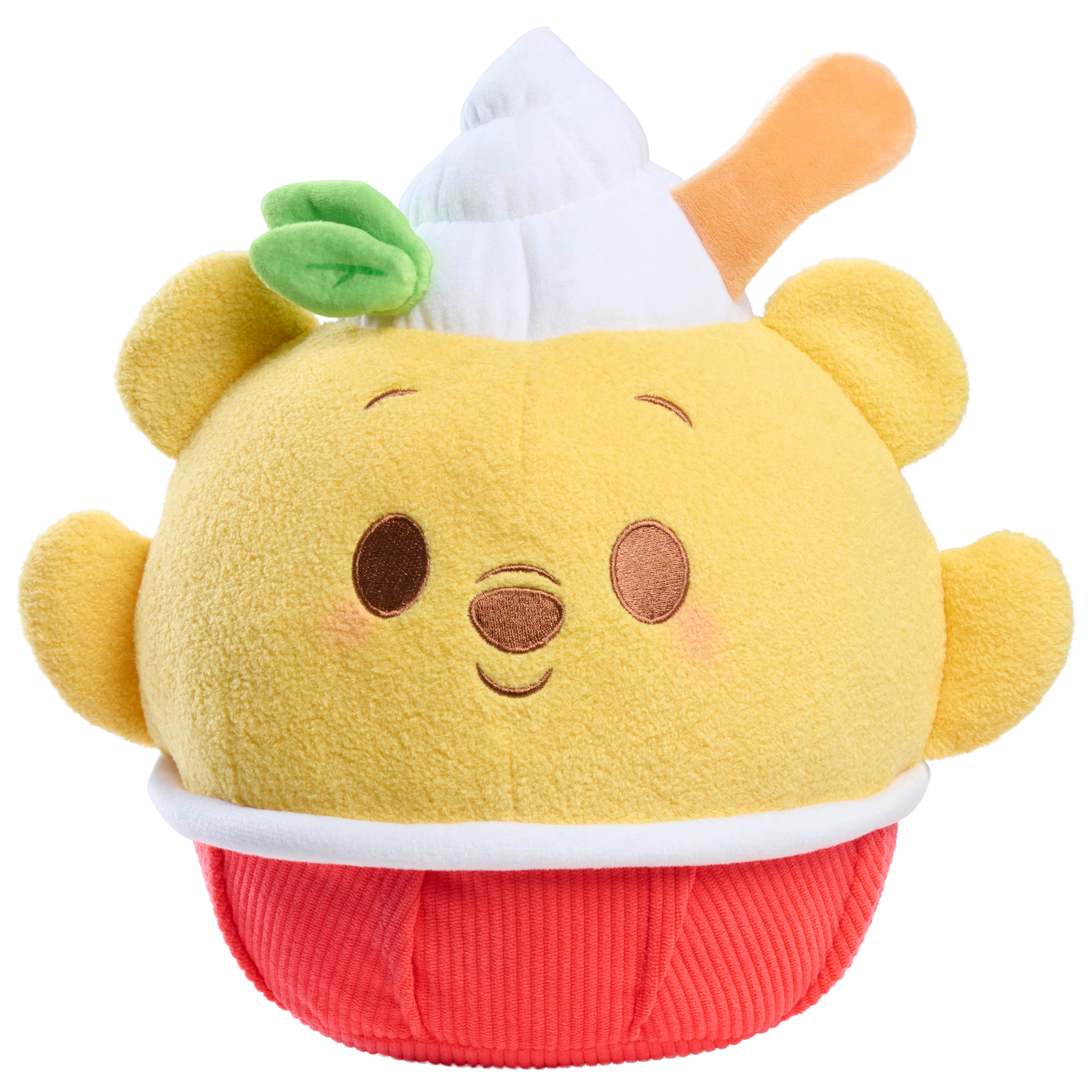 Disney Munchlings Squeeze-A-Munch Large Lemon Mint Shaved Ice Winnie the Pooh Plush Disney