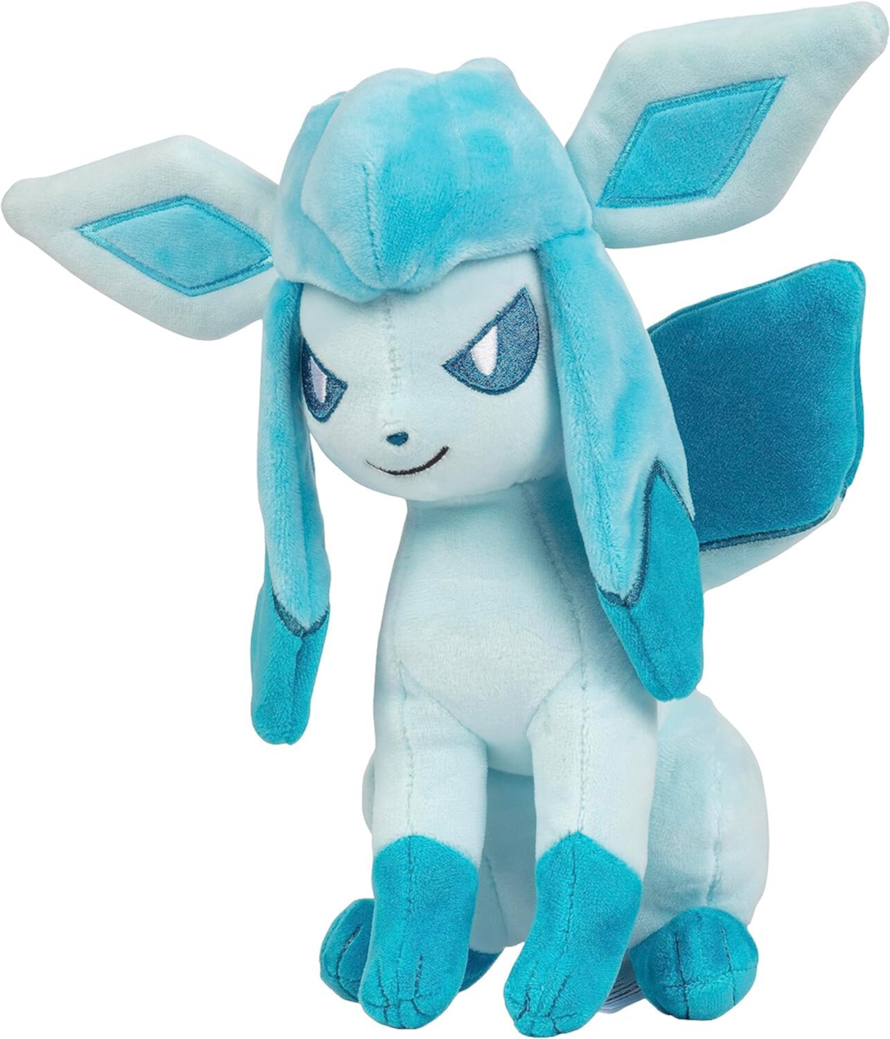 (2 pack) Pokemon 8" Glaceon Plush - Officially Licensed - Eevee Evolution Stuffed Animal Toy - Great Gift for Kids, Boys, Girls Fans Pokemon