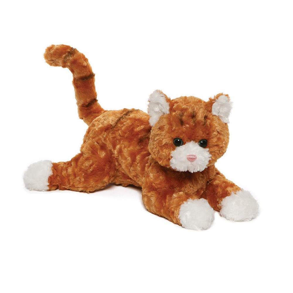 GUND Tabby Plush Stuffed Cat, Orange/White, 14" GUND