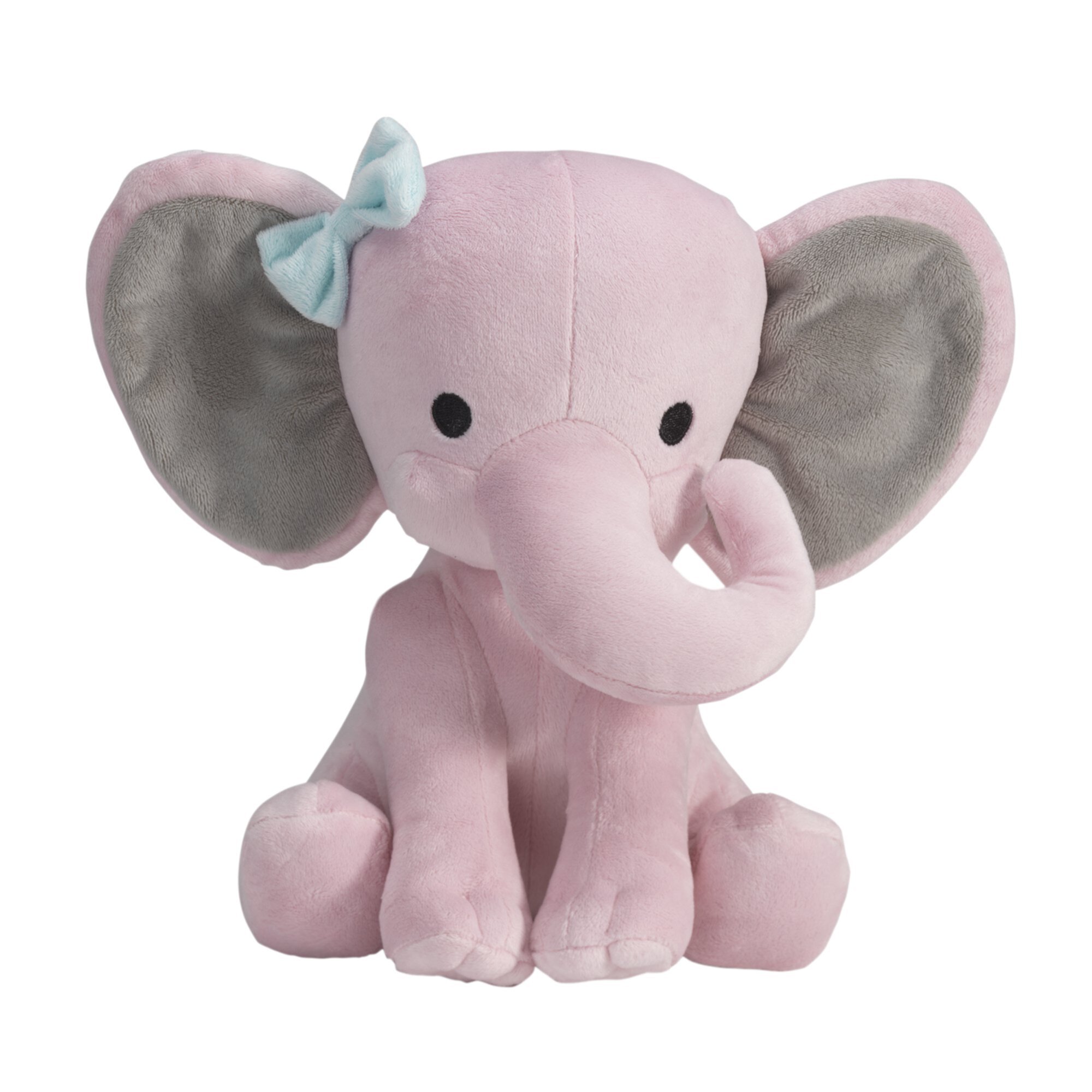 Bedtime Originals Twinkle Toes Pink Plush Elephant Stuffed Animal 10 Inch- Hazel Bedtime Originals