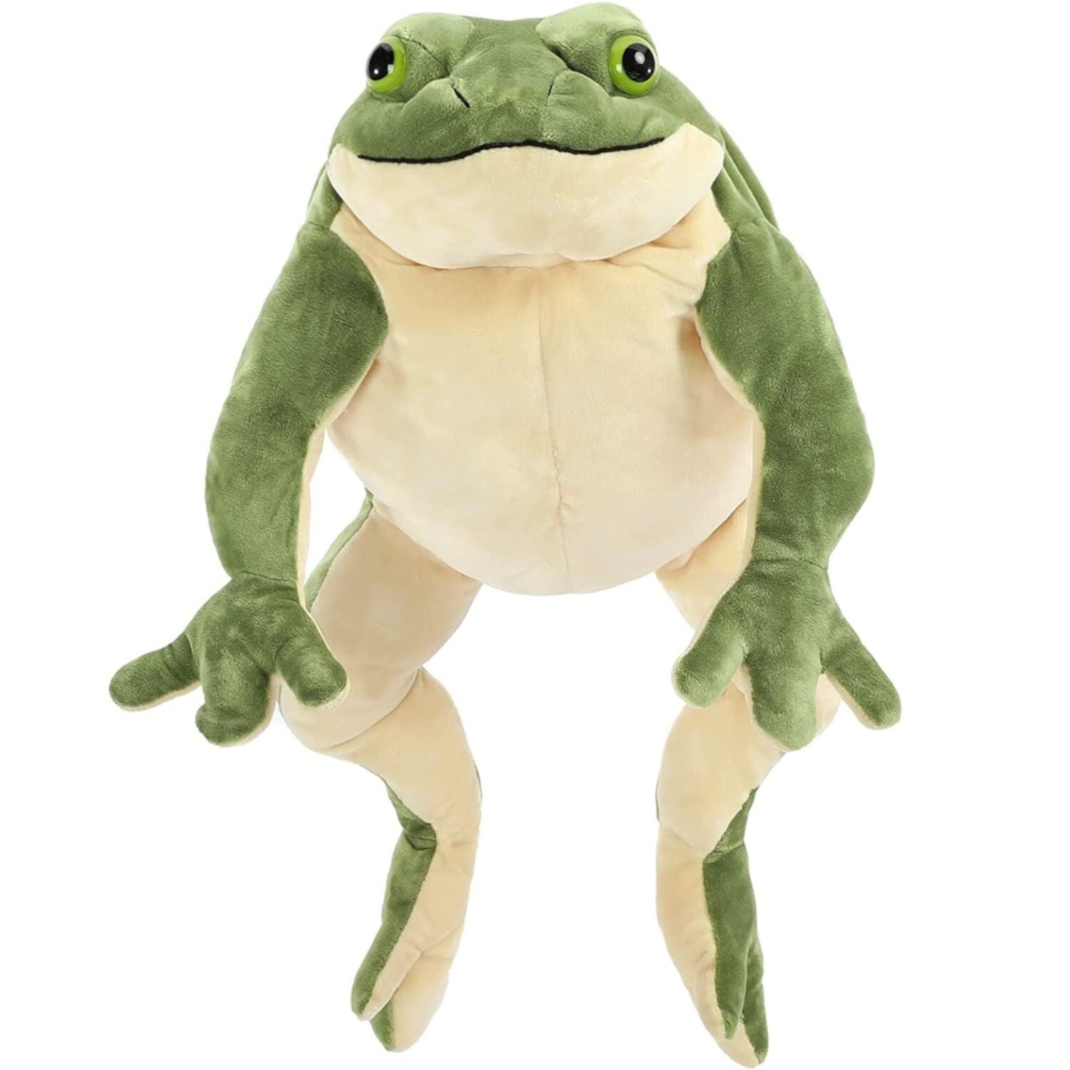 MaoGoLan 22" Giant Frog Stuffed Animal Large Green Frog Plush Toy MaoGoLan