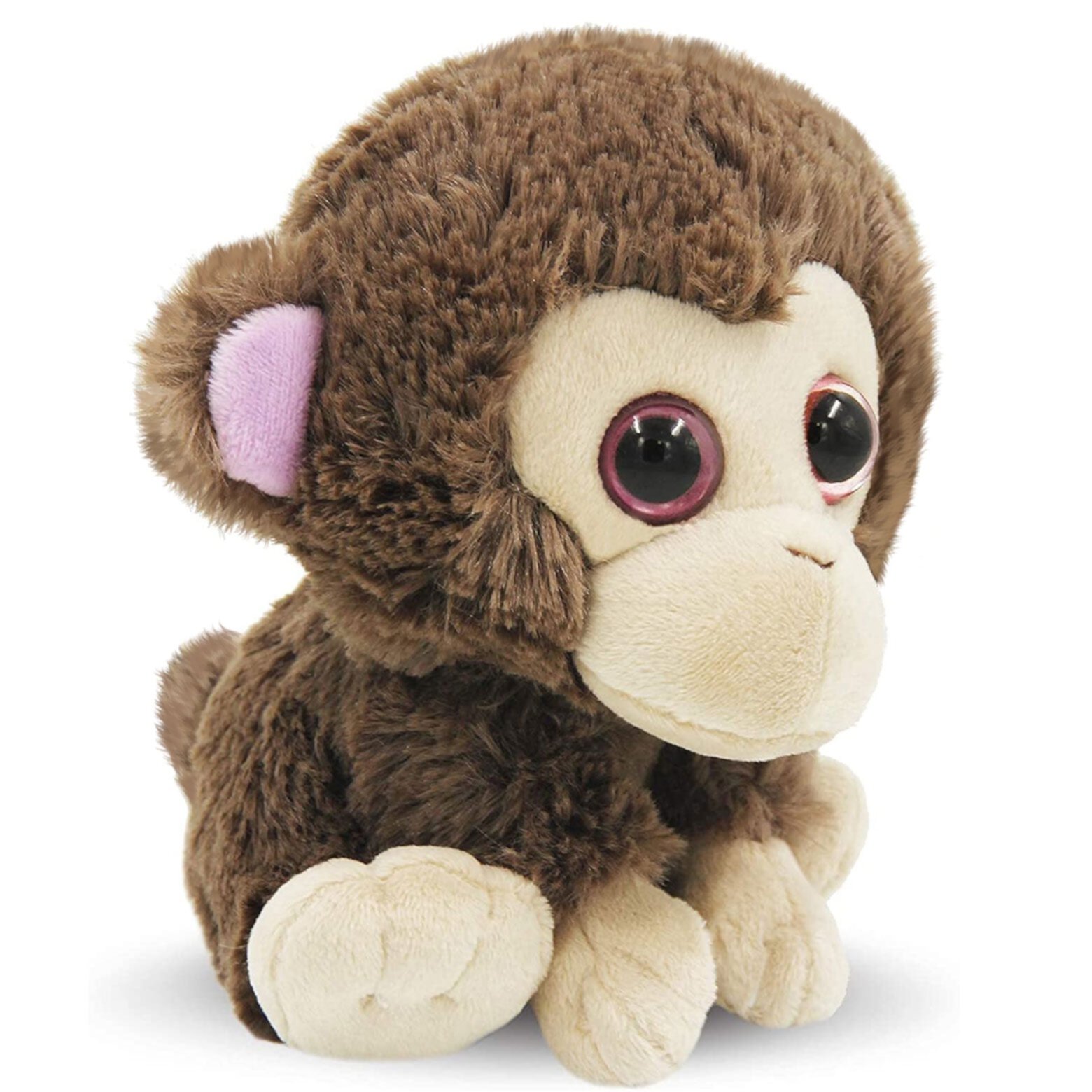 WEIGEDU Small Plush Toys Babies Yellow Monkey Stuffed Animals for Boy Girl Kids Gifts, 5.9 inches Weigedu