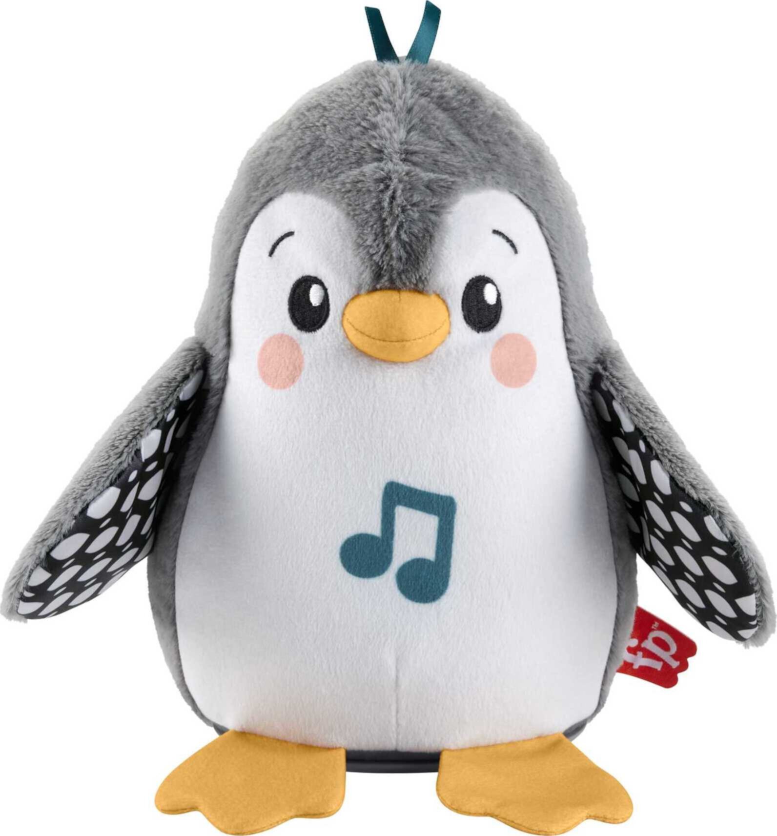 Fisher-Price Plush Tummy Time Toy, Flap & Wobble Penguin, Newborn Musical Toy Visit the Fisher-Price Store