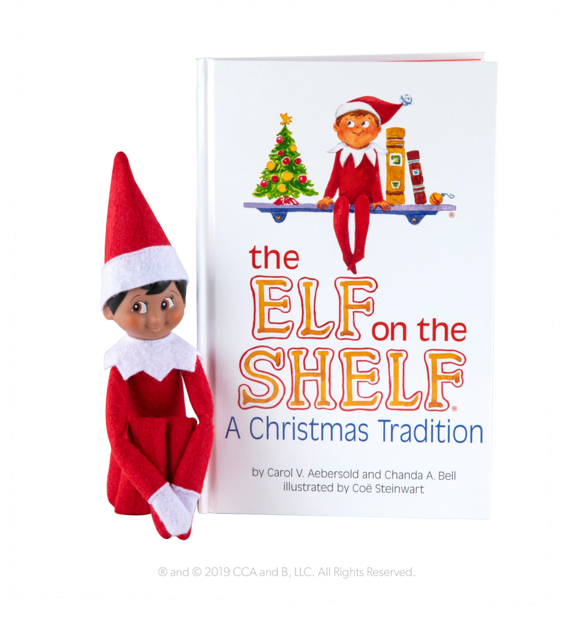 The Elf on the Shelf: A Christmas Tradition - Boy Scout Elf with Brown Eyes - Includes Artfully Illustrated Storybook, Keepsake Box and Official Adoption Certificate Visit the The Elf on the Shelf Store