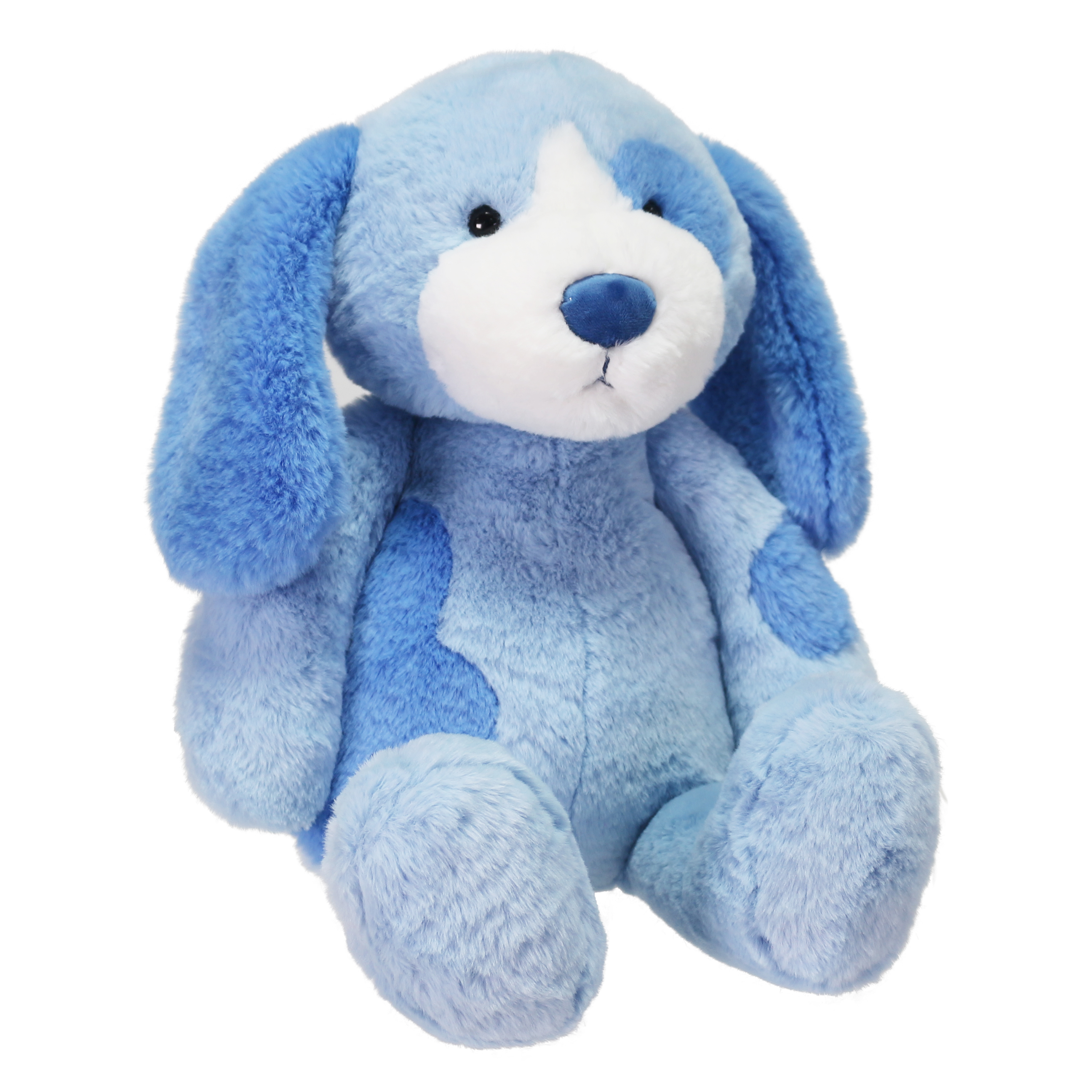 Kid Connection Plush Blue Dog-12inches Kid Connection