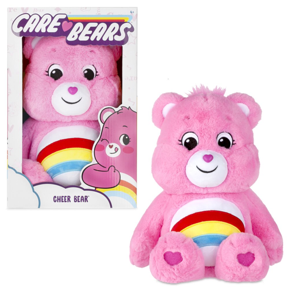 Care Bears 14" Plush - Cheer Bear - Soft Huggable Material! Care Bears