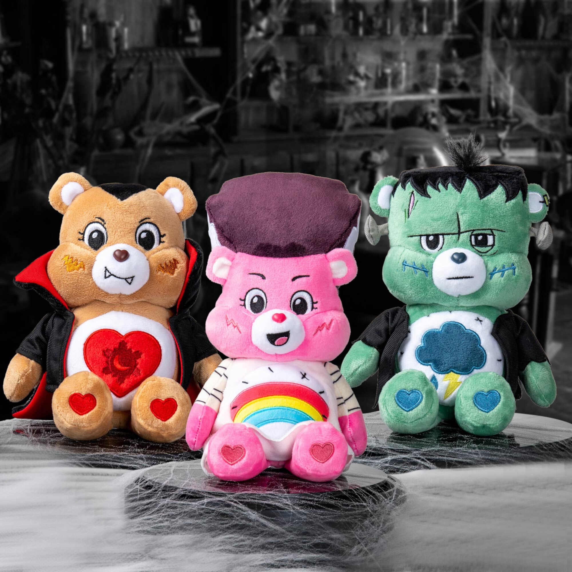 Care Bears Universal Monsters Fun Size Plush - Tenderheart Bear as Dracula Care Bears