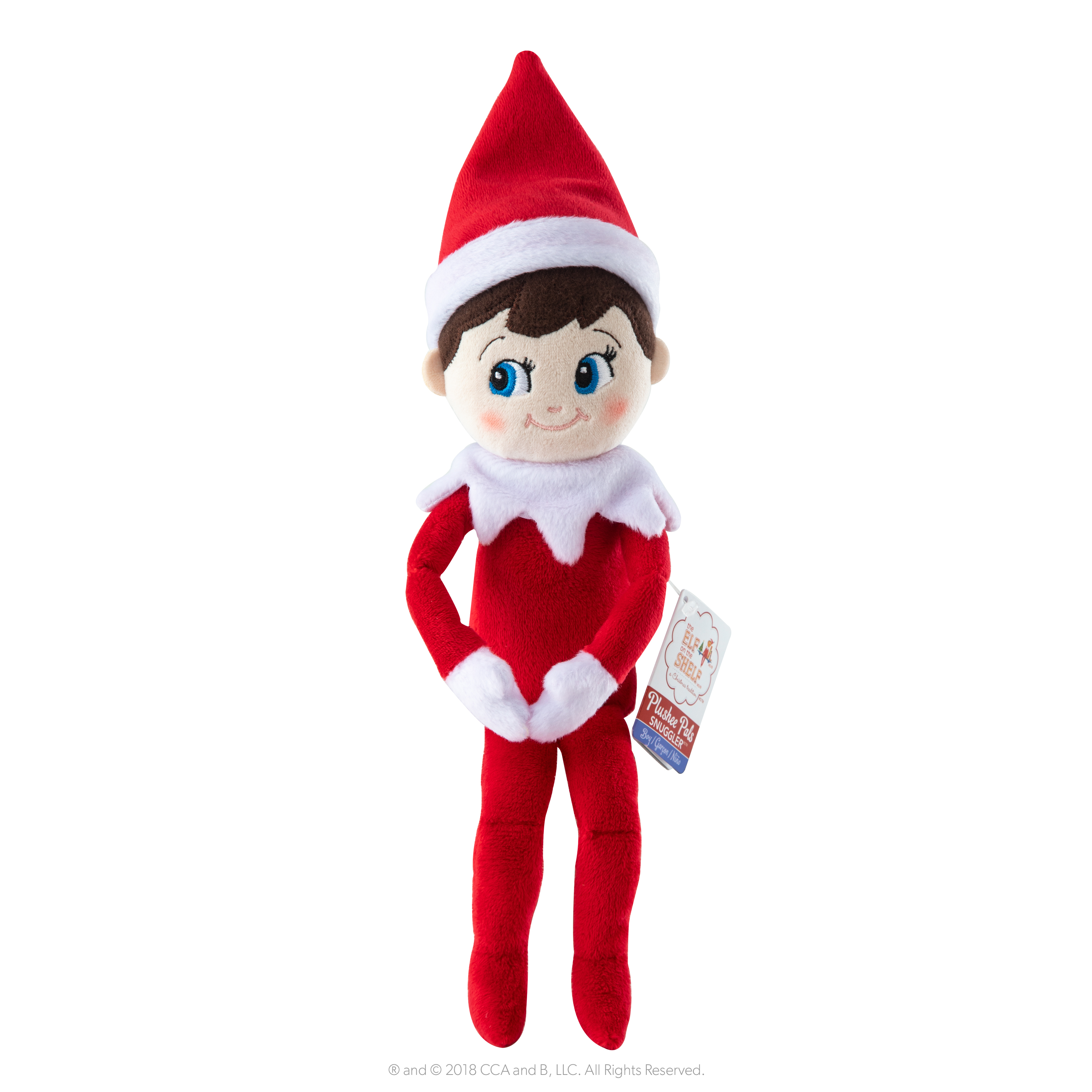 Elf on the Shelf Plushee Pal Snuggler Boy Elf Visit the The Elf on the Shelf Store