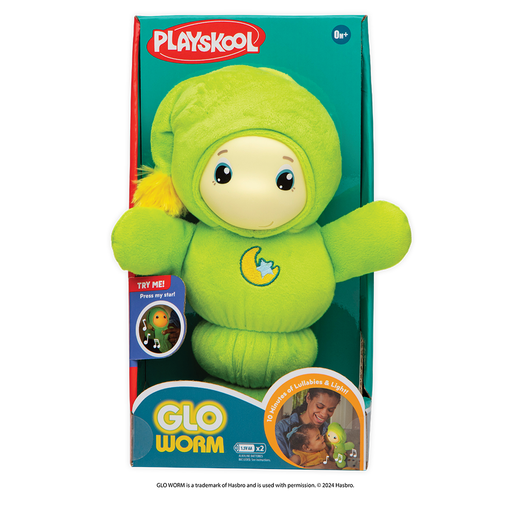 Playskool Classic Glo Worm Plush and Soothing Toy Playskool