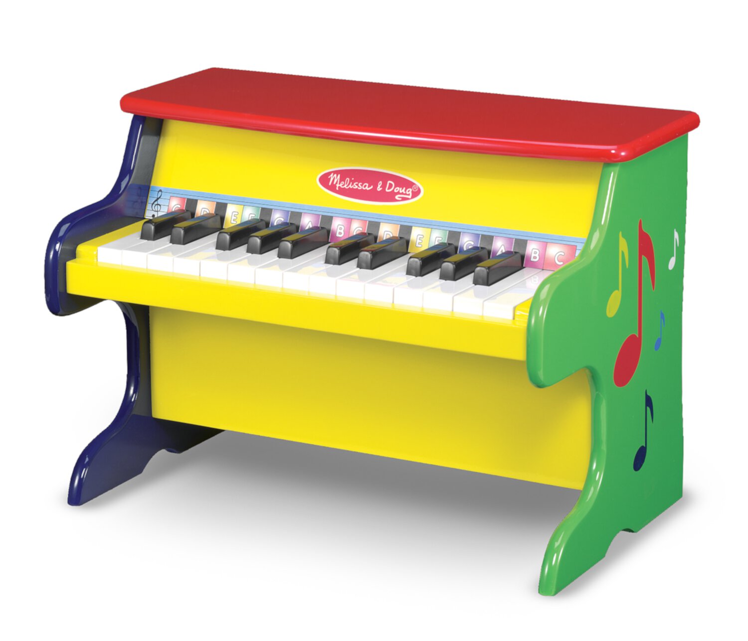 Melissa & Doug Learn-To-Play Piano With 25 Keys and Color-Coded Songbook Melissa & Doug