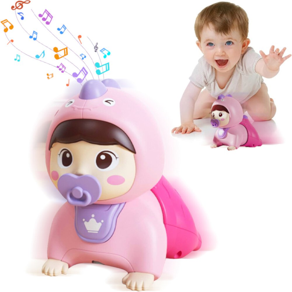 Baby Girl Toys for 6-12 Months, Learning Toys for 1 2 3 Year Old Girls, Crawling Walking Musical Toy for Toddlers 1-3, Gifts for 1 2 Year Old Visit the Suorfoxs Store